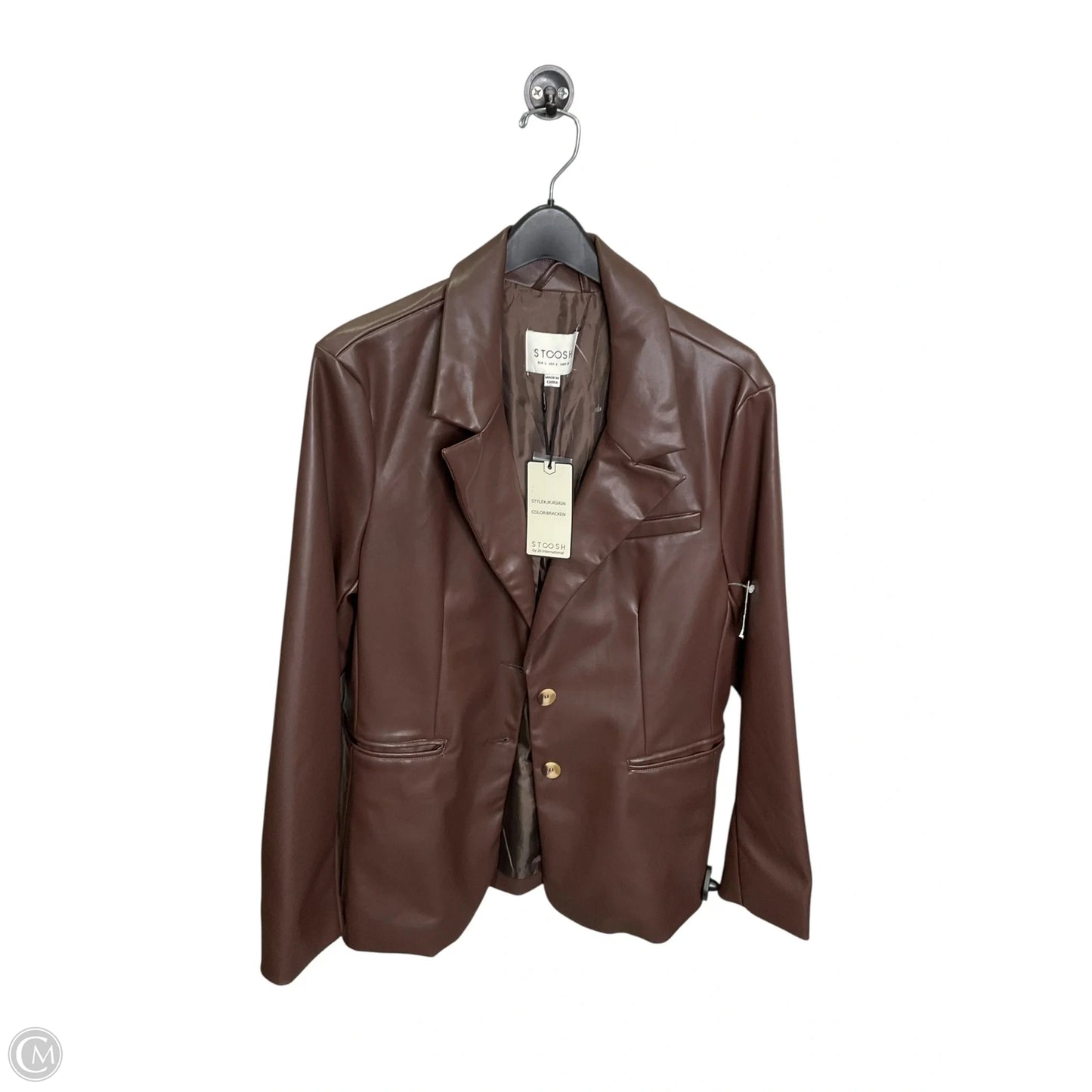 Jacket Other By Clothes Mentor In Brown, Size: L