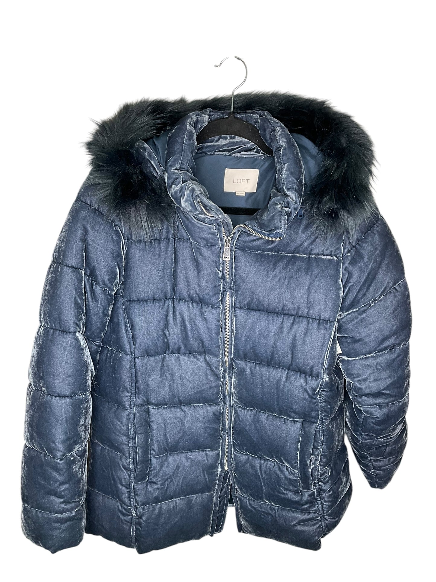 Jacket Other By Loft In Blue, Size: M