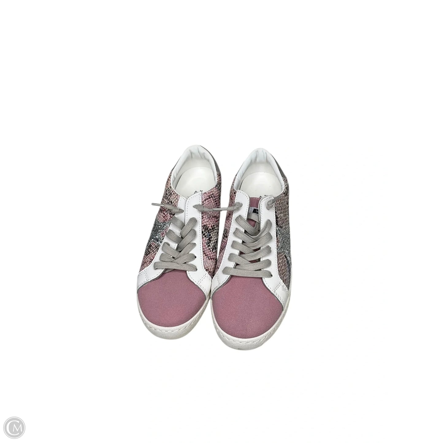 Shoes Sneakers By Vintage Havana In Cream & Pink, Size: 8
