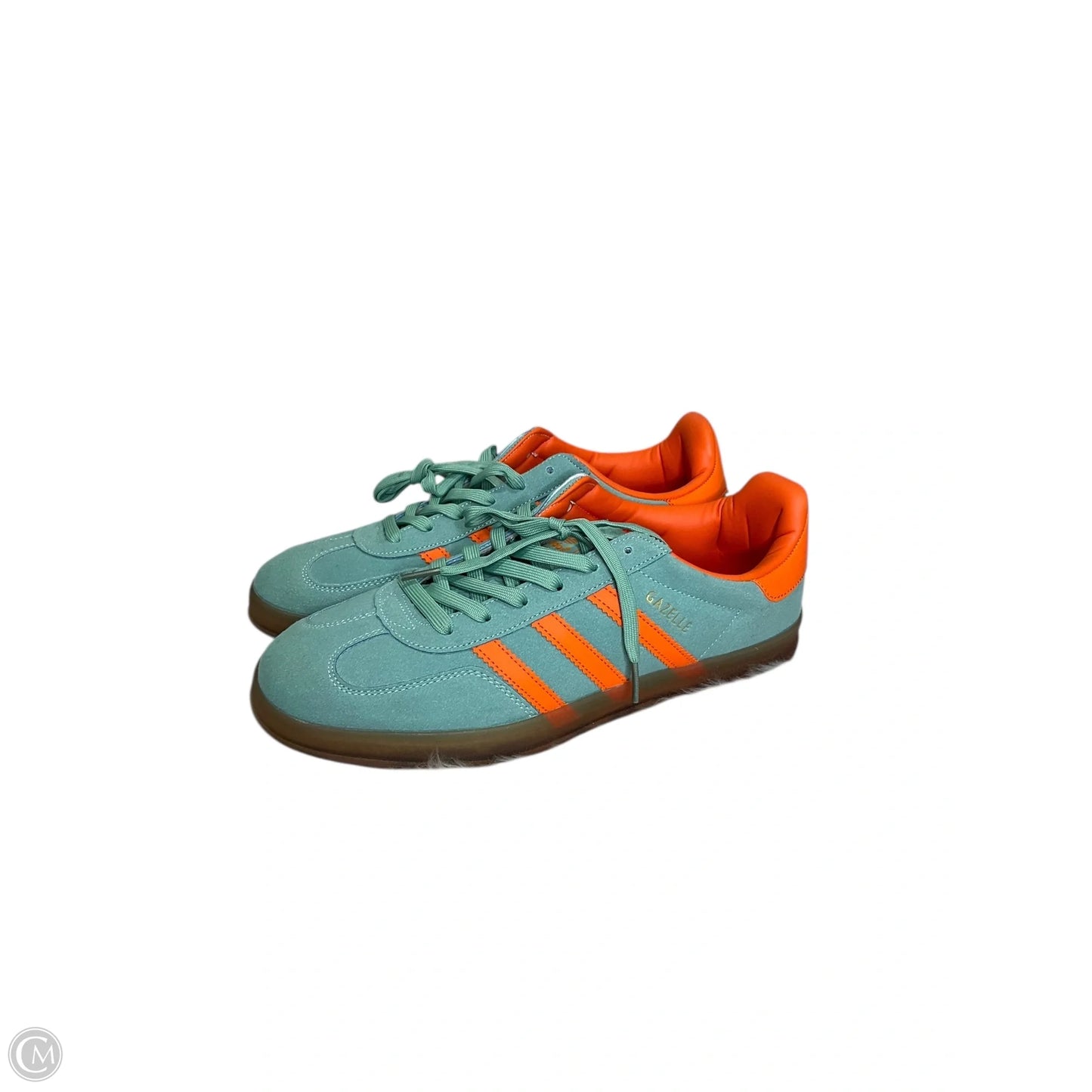 Shoes Sneakers By Adidas In Green & Orange, Size: 10.5