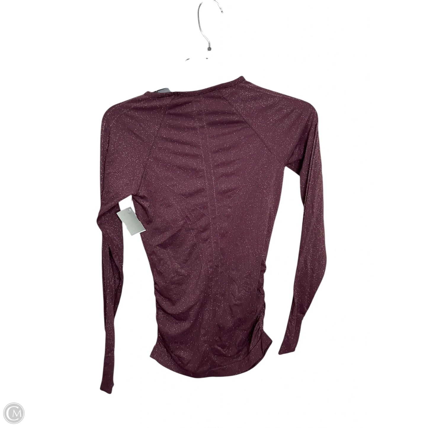 Athletic Top Long Sleeve Crewneck By Athleta In Red, Size: Xs