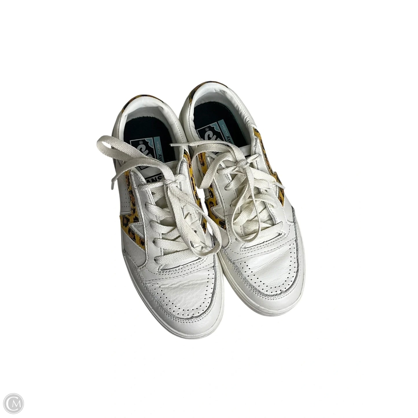 Shoes Sneakers By Vans In White, Size: 7.5