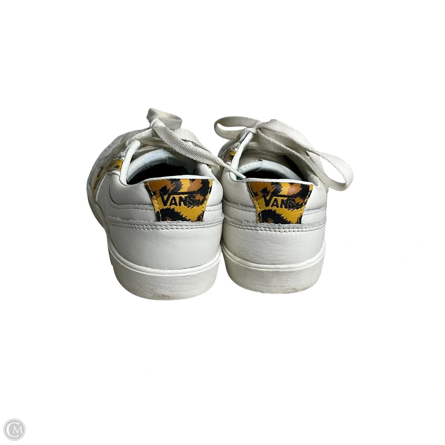 Shoes Sneakers By Vans In White, Size: 7.5