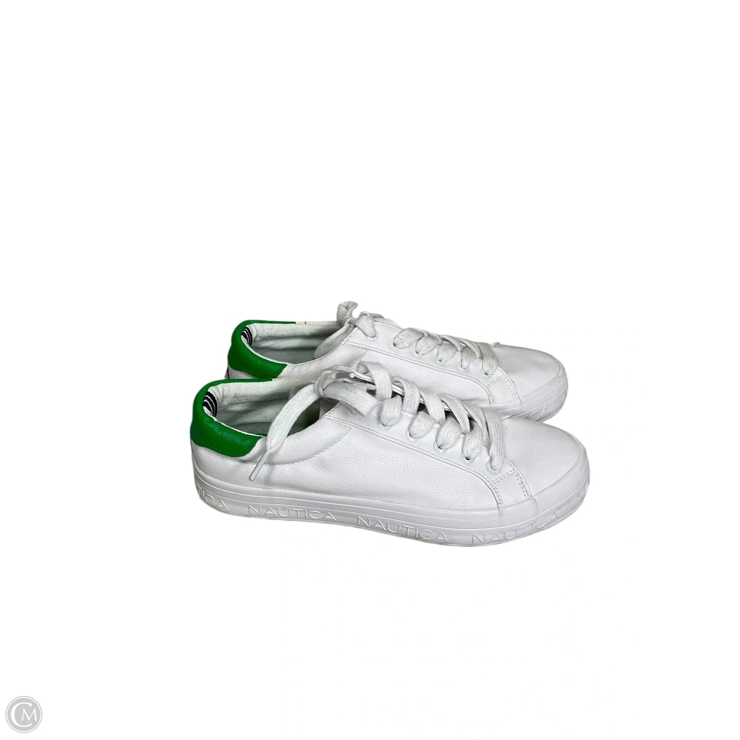 Shoes Sneakers By Nautica In White, Size: 7.5