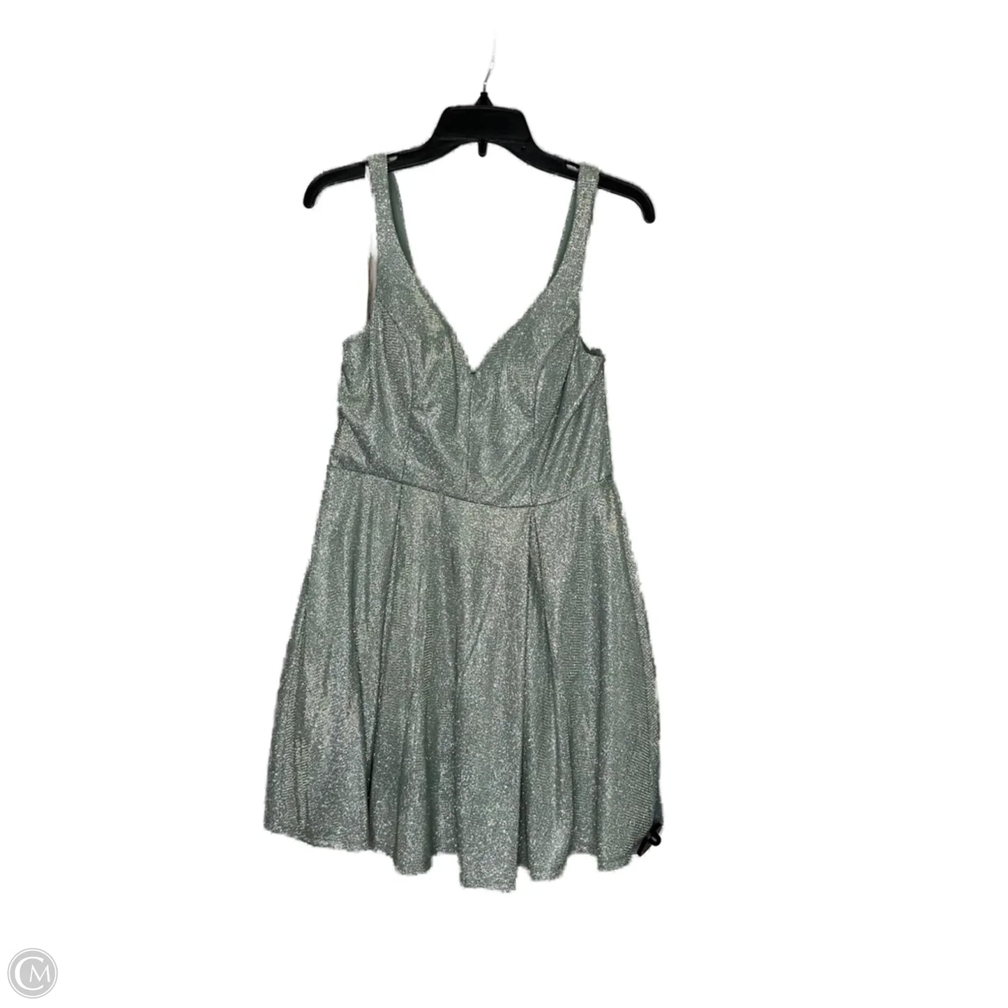 Dress Party Short By Clothes Mentor In Green, Size: Xl