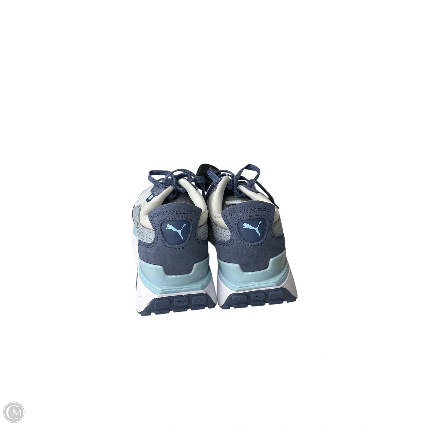 Shoes Sneakers By Puma In Blue, Size: 7