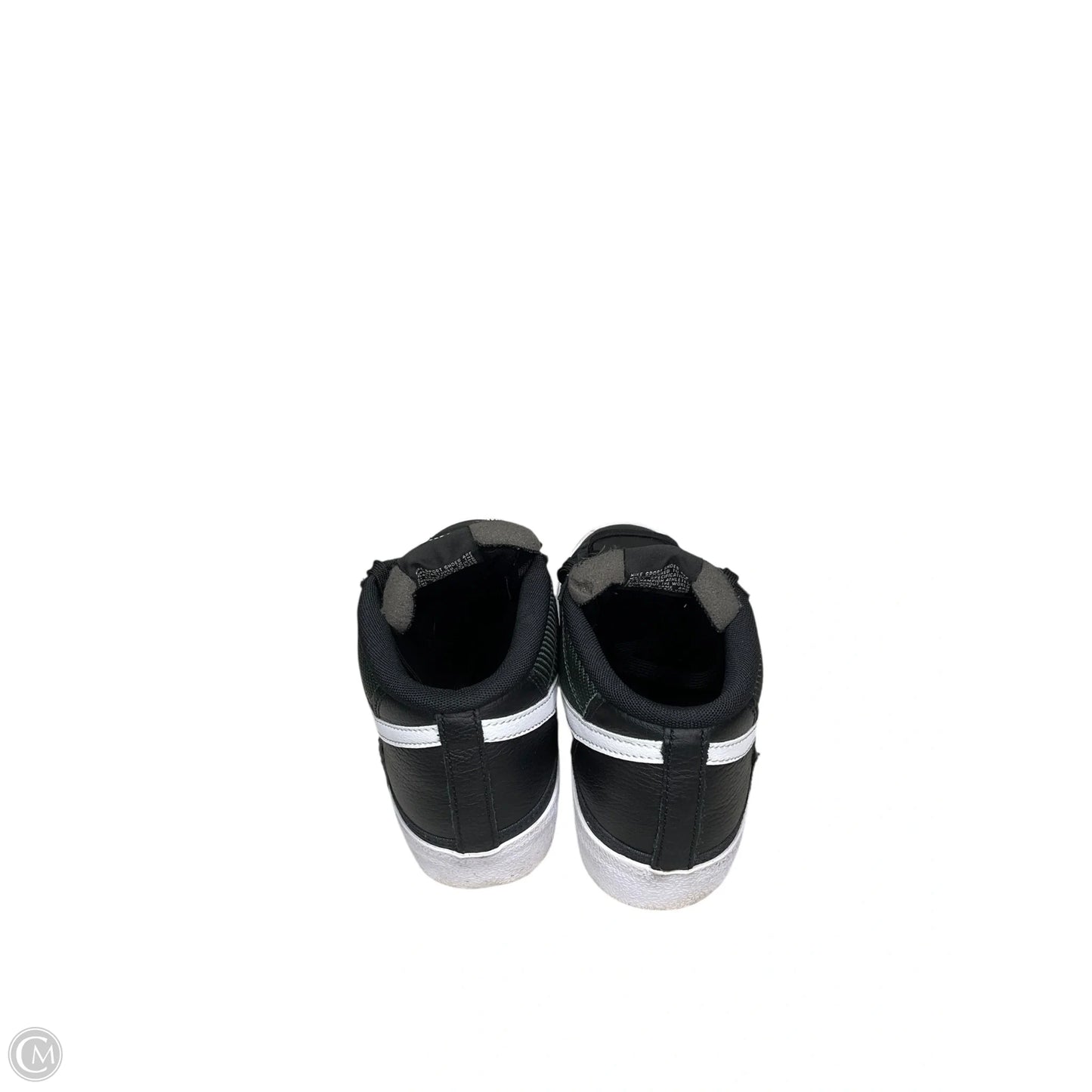 Shoes Athletic By Nike In Black & White, Size: 7
