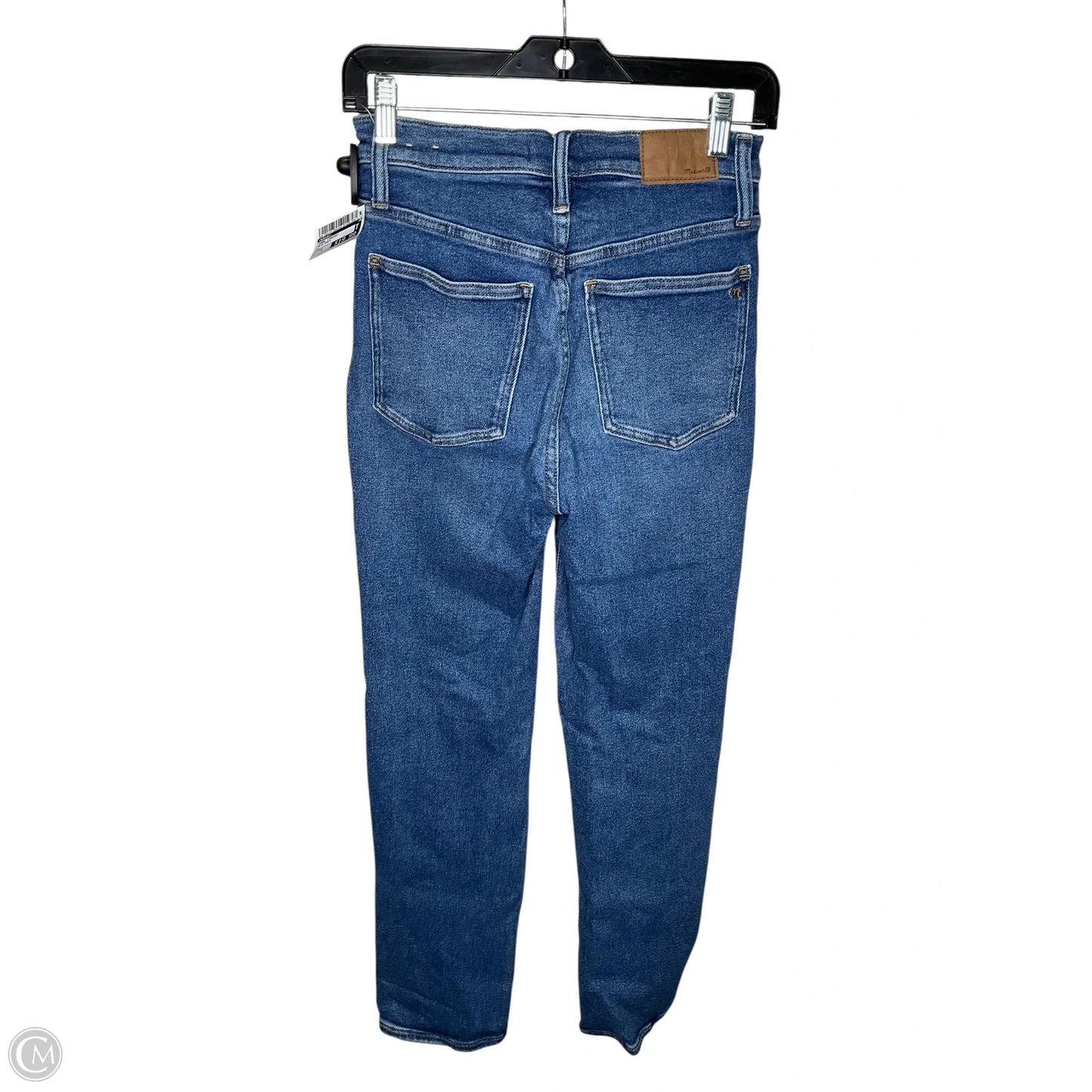 Jeans Straight By Madewell In Blue Denim, Size: 2