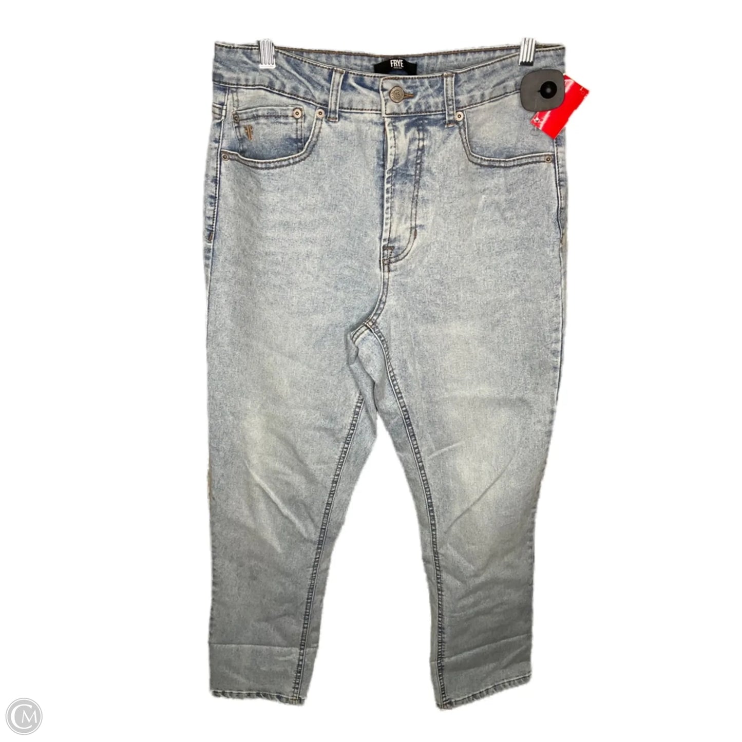 Jeans Designer By Frye In Blue Denim, Size: 6