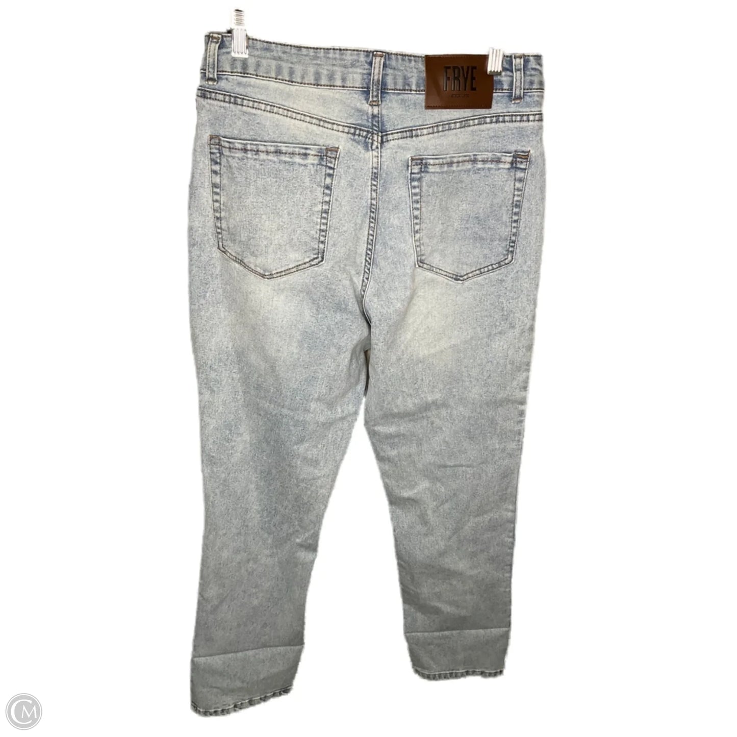 Jeans Designer By Frye In Blue Denim, Size: 6