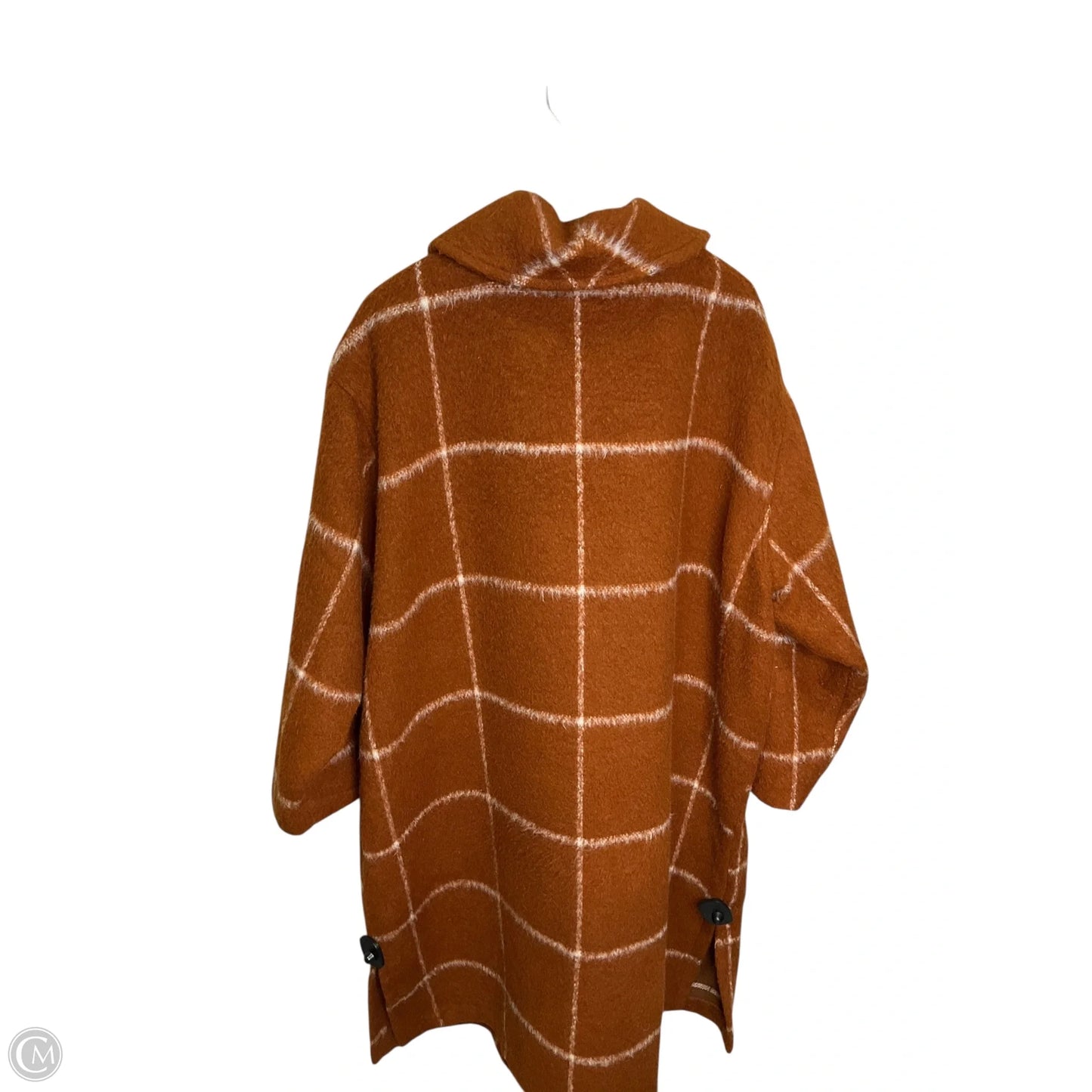 Coat Peacoat By Old Navy In Orange, Size: 3x