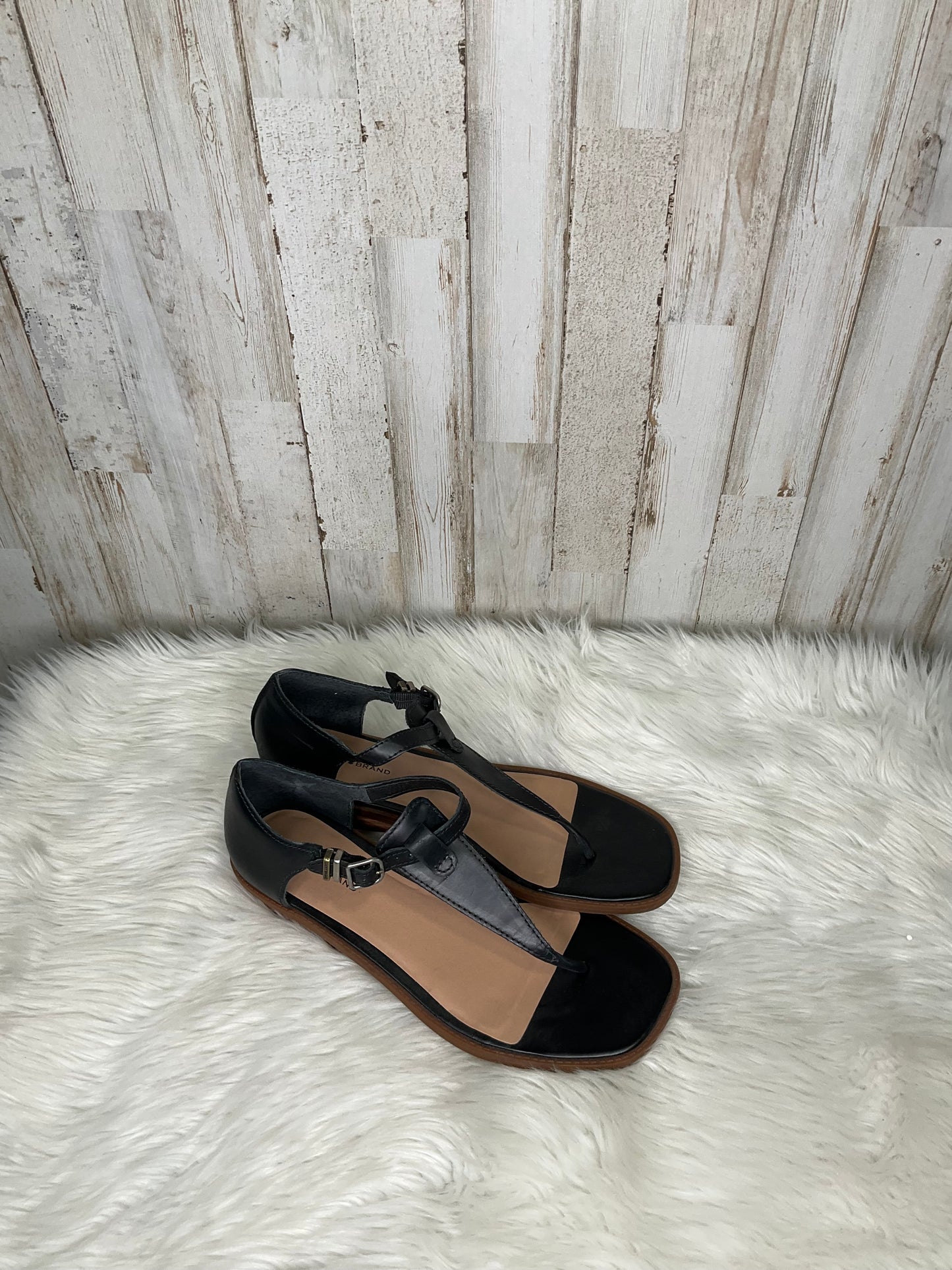 Sandals Heels Wedge By Lucky Brand Size: 9.5