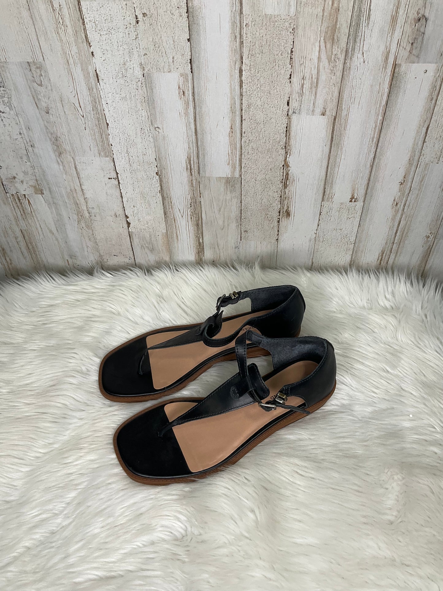 Sandals Heels Wedge By Lucky Brand Size: 9.5