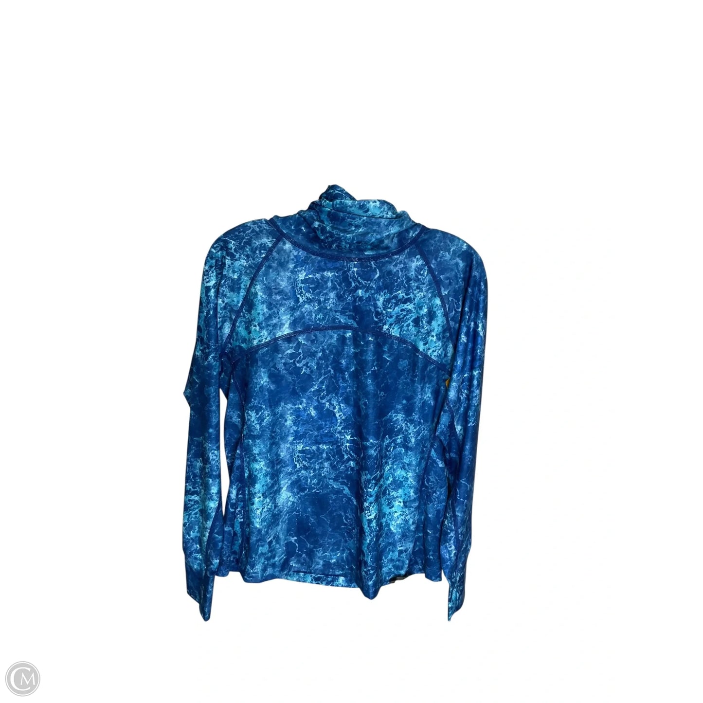Swimwear Cover-up By Clothes Mentor In Tie Dye Print, Size: M