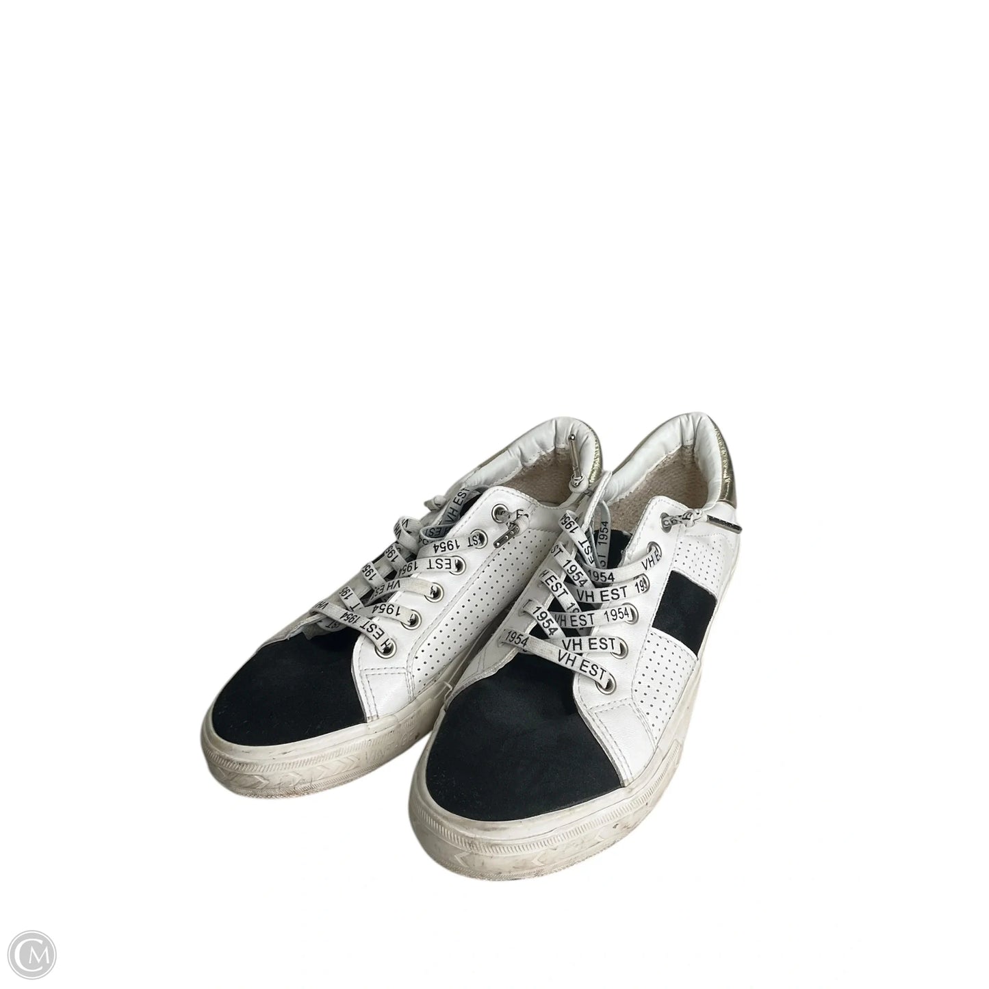 Shoes Sneakers By Vintage Havana In Black & White, Size: 7.5