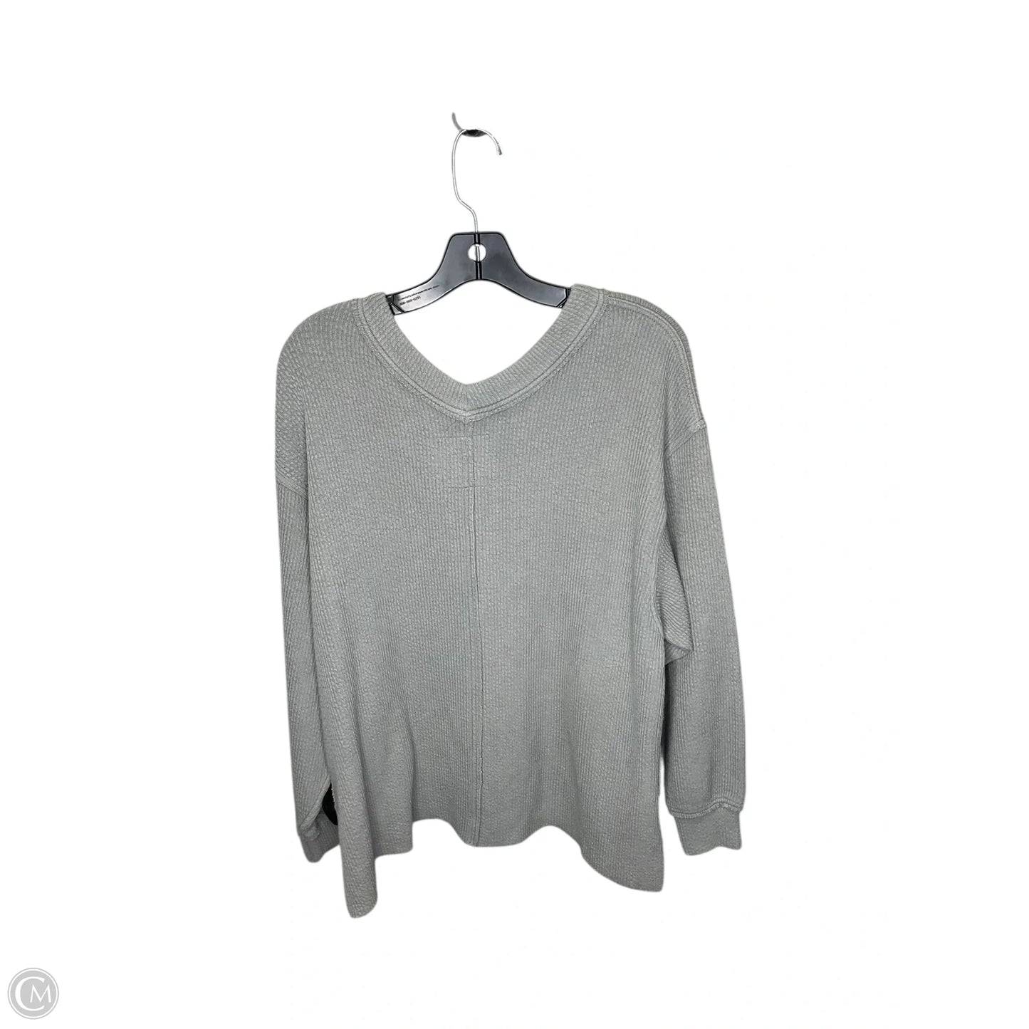 Top Long Sleeve By Aerie In Grey, Size: Xs