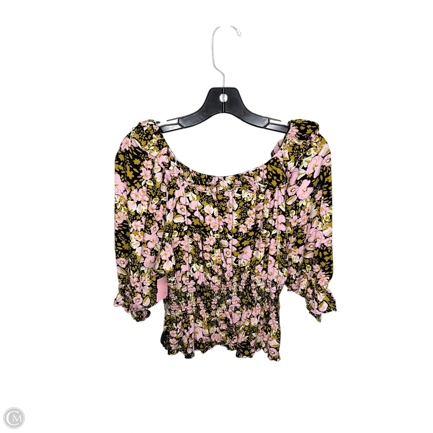 Top Long Sleeve By Free People In Multi-colored, Size: Xl