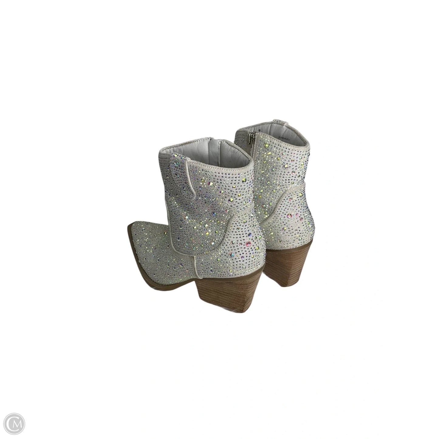 Boots Ankle Heels By Madden Girl In Multi-colored, Size: 9