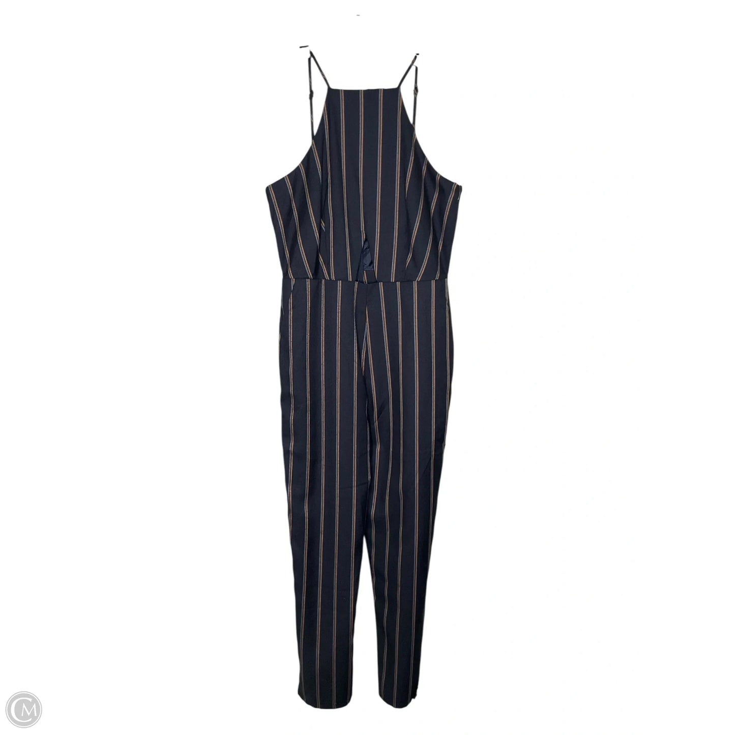 Jumpsuit By Joa In Striped Pattern, Size: M