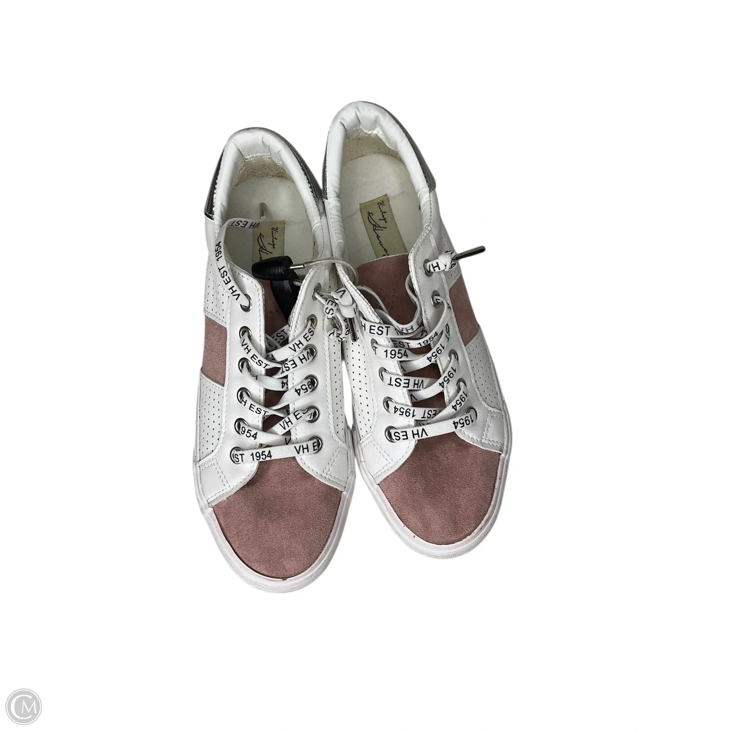 Shoes Sneakers By Vintage Havana In Pink & White, Size: 7.5