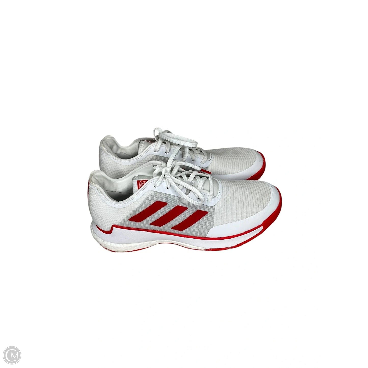 Shoes Athletic By Adidas In White, Size: 10