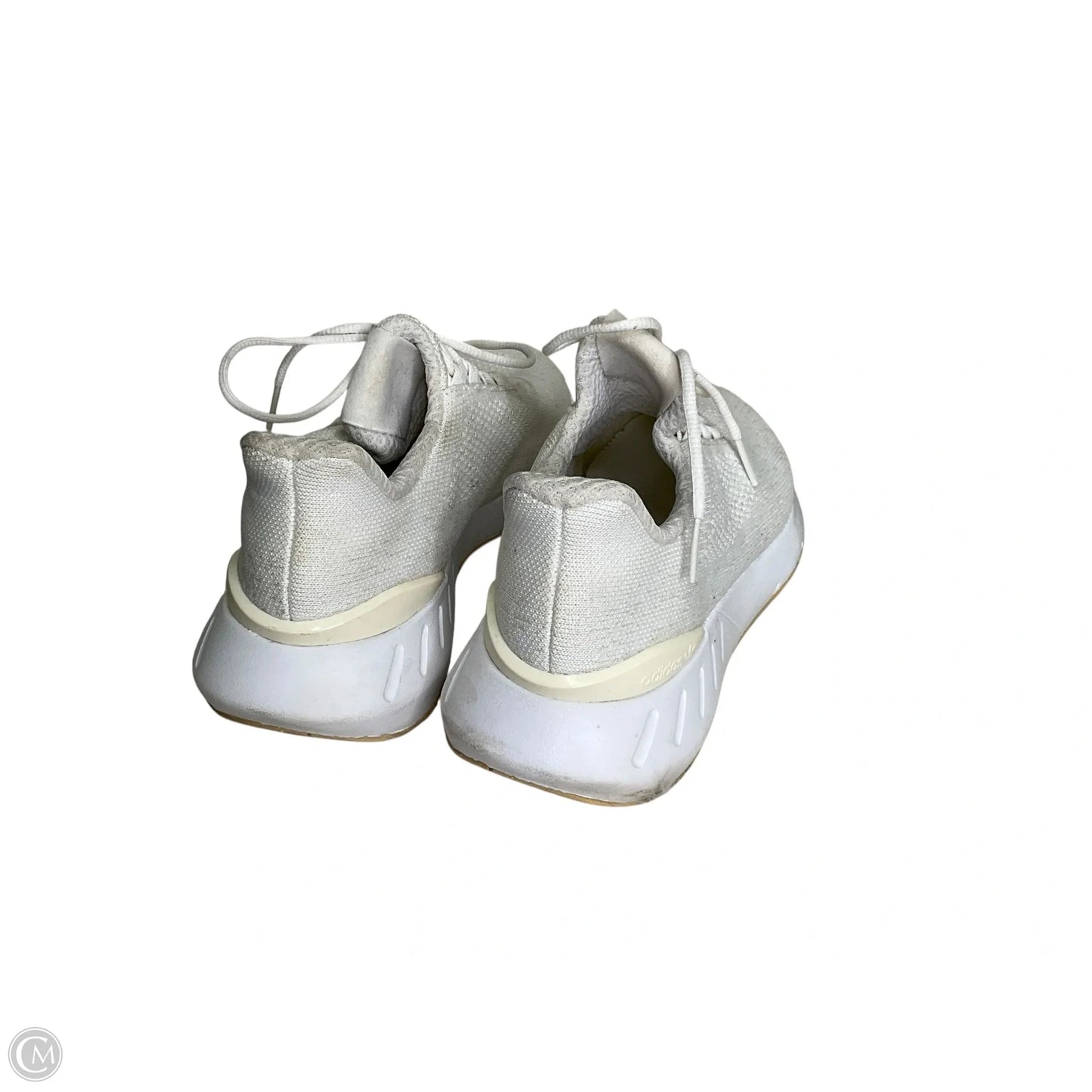 Shoes Athletic By Adidas In White, Size: 5