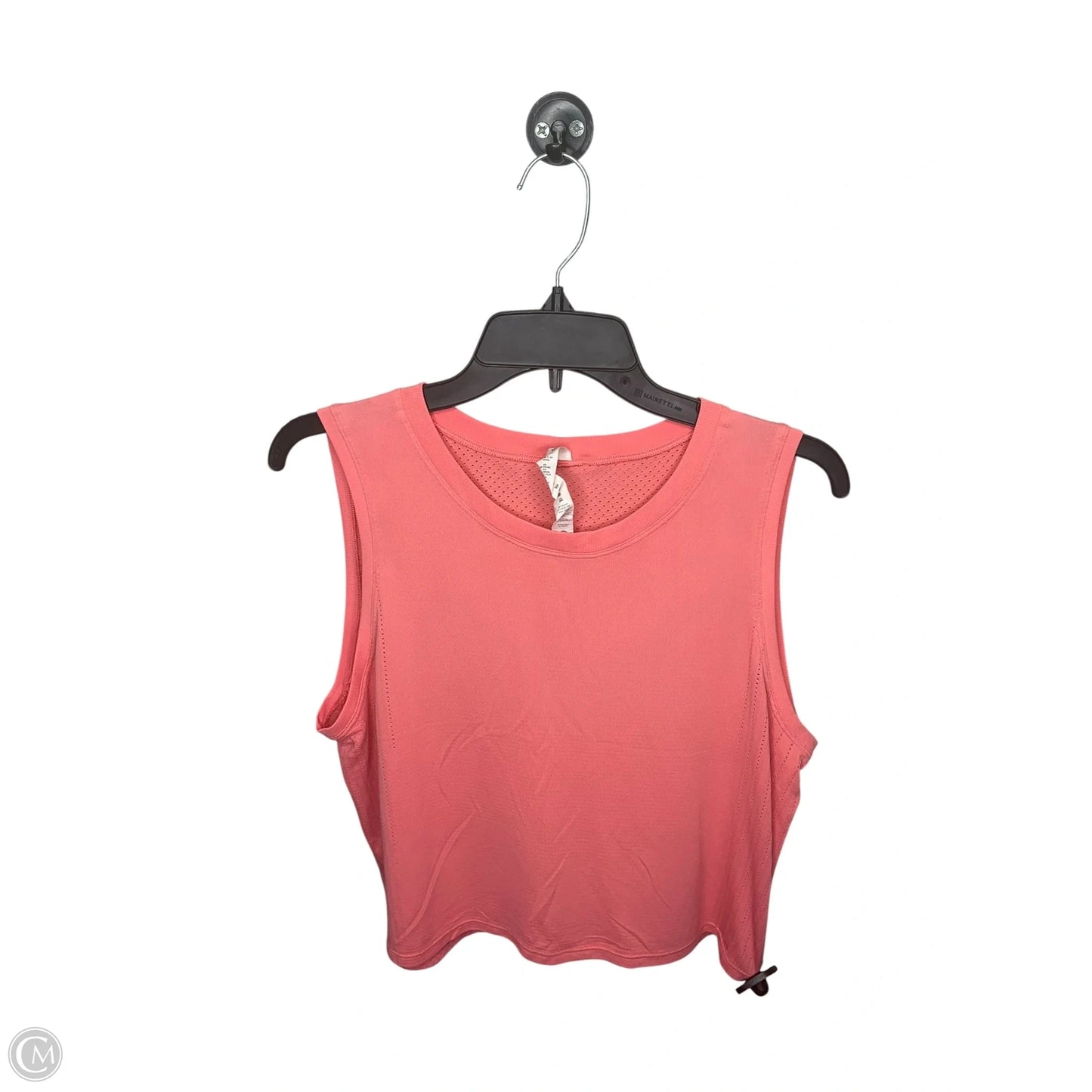 Athletic Tank Top By Lululemon In Pink, Size: 10