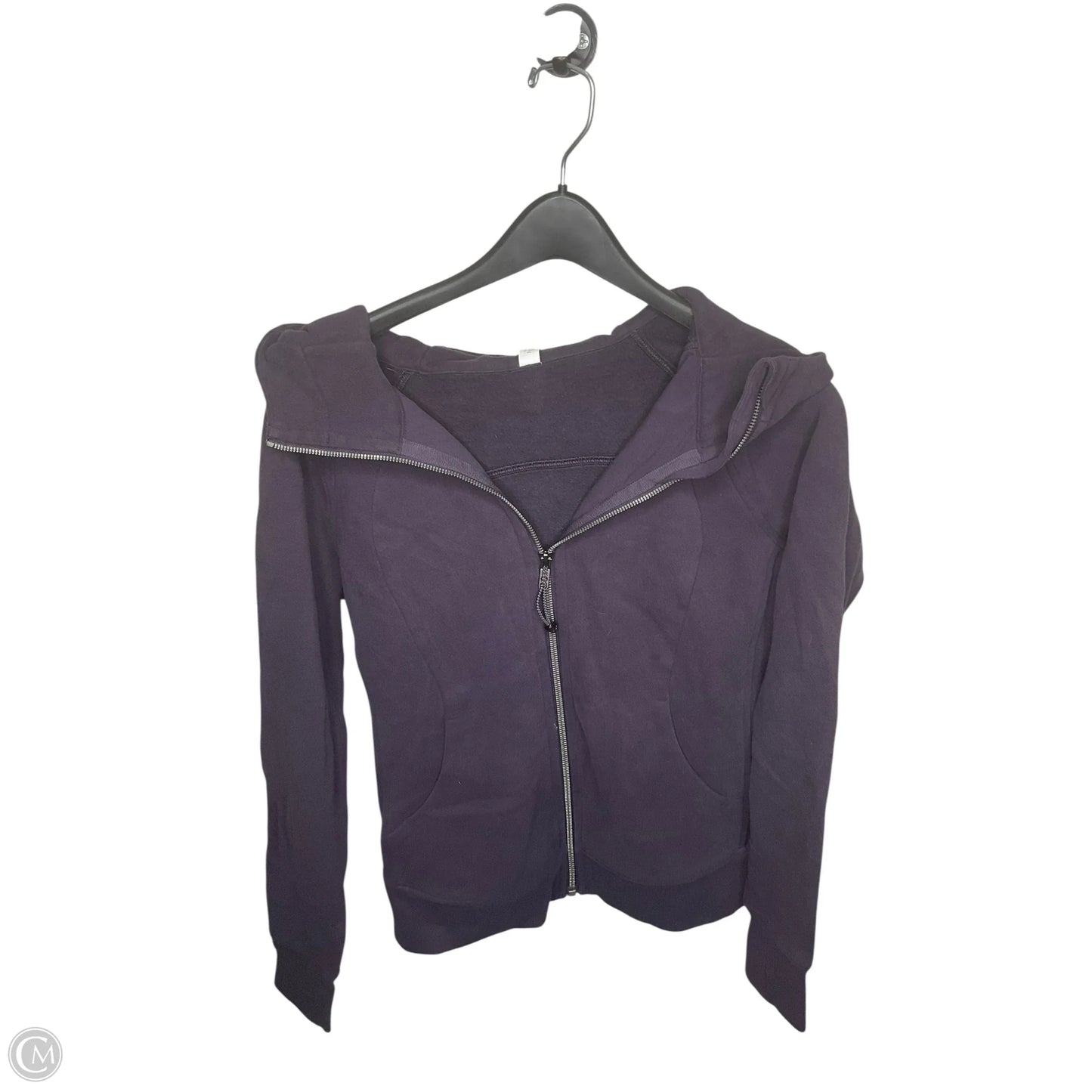 Athletic Jacket By Lululemon In Purple, Size: 8
