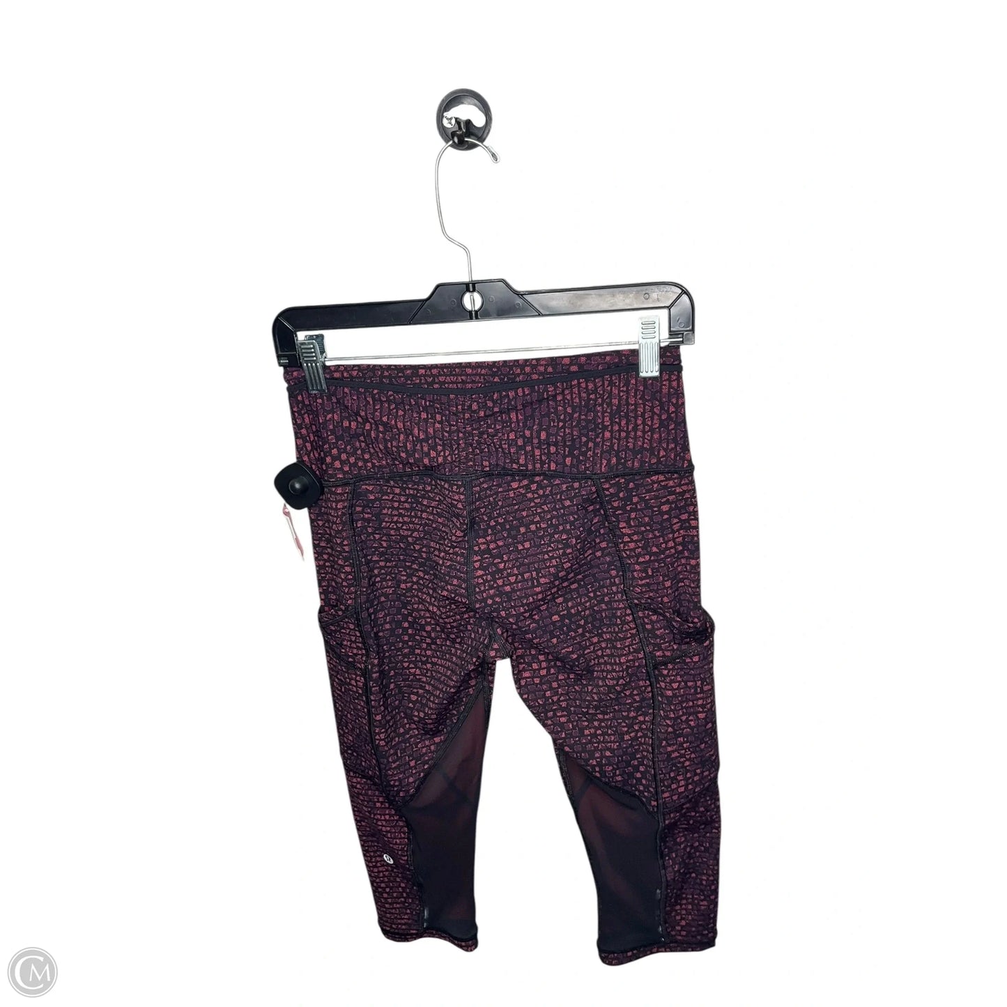 Athletic Leggings Capris By Lululemon In Purple, Size: 6