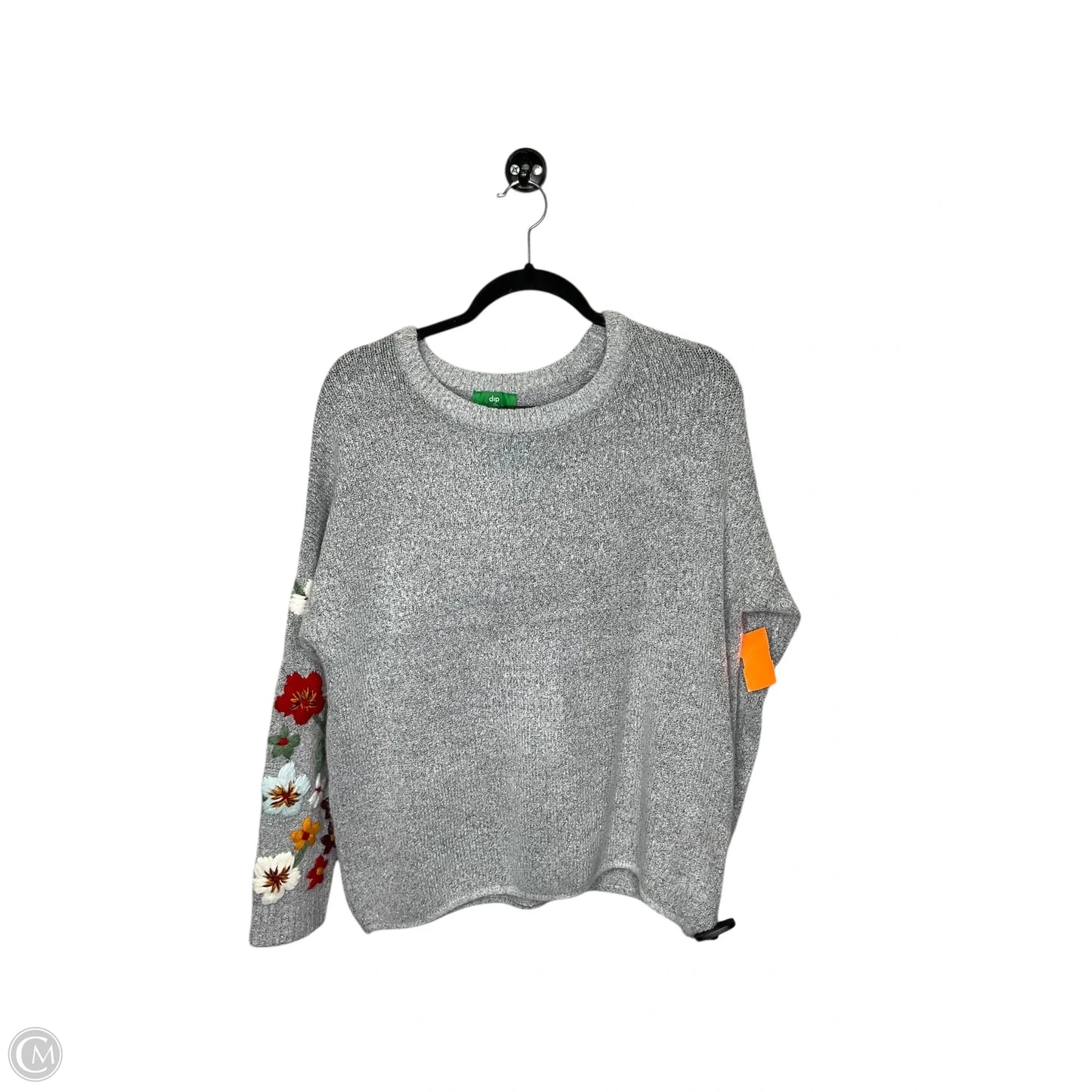 Sweater By Dip In Grey, Size: M