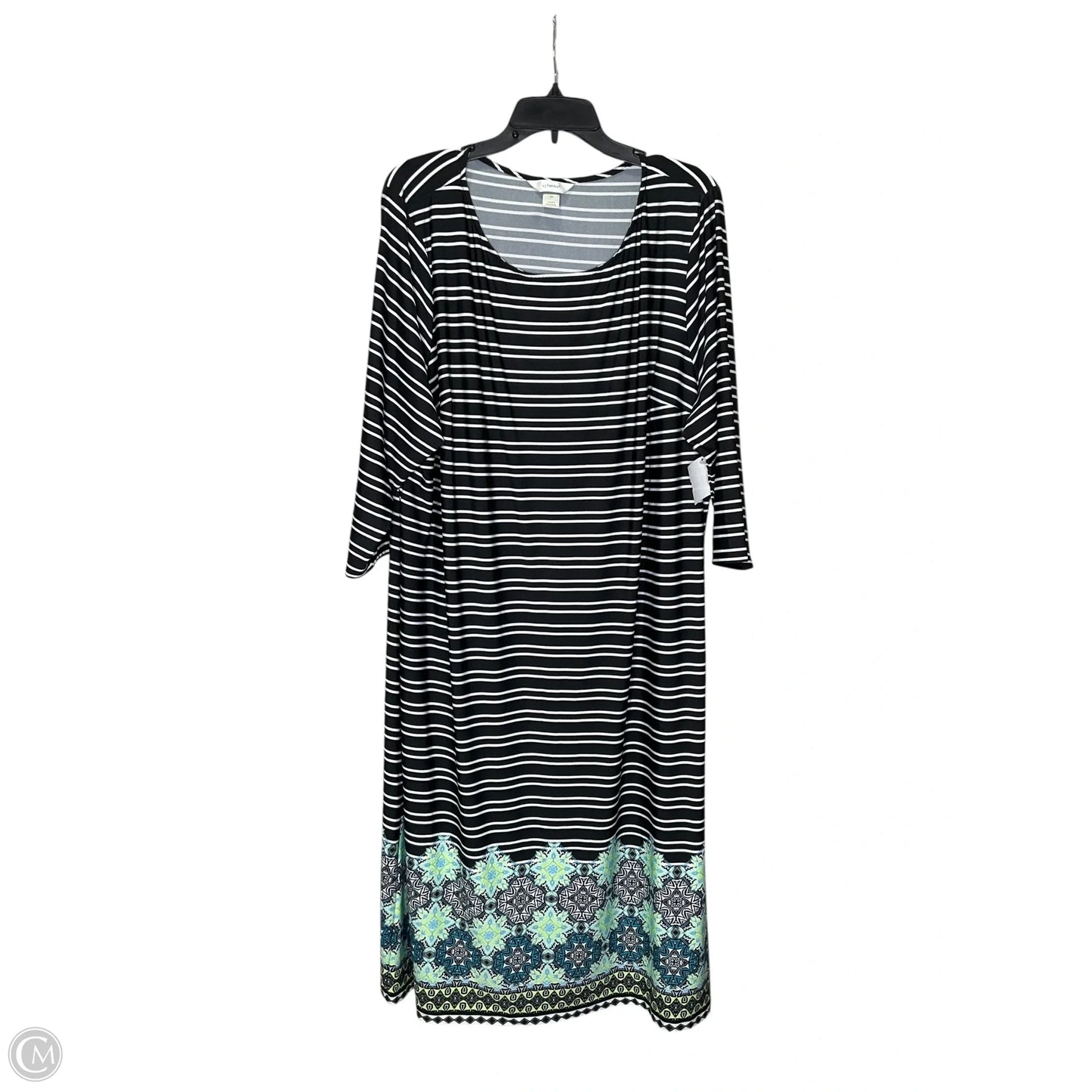 Dress Casual Short By Cj Banks In Black, Size: 3x