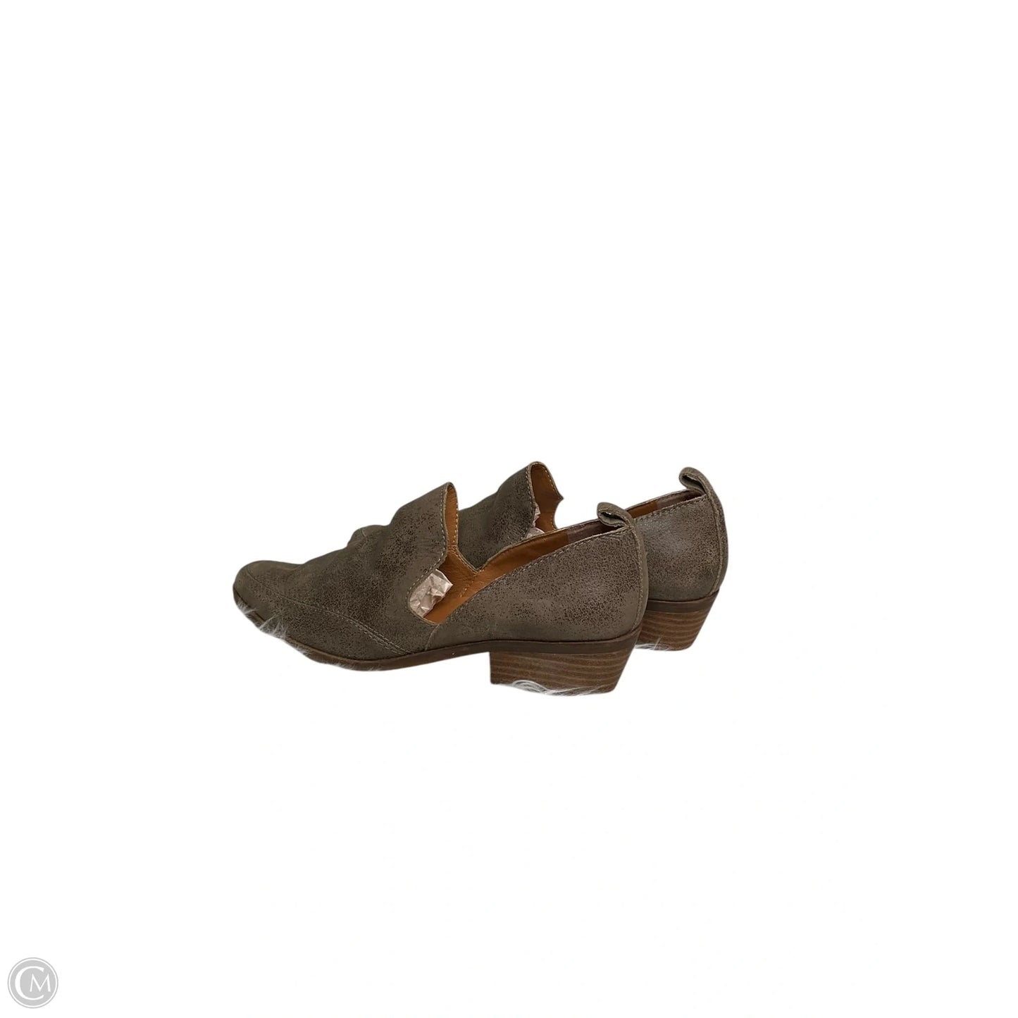 Boots Ankle Heels By Lucky Brand In Brown, Size: 7.5