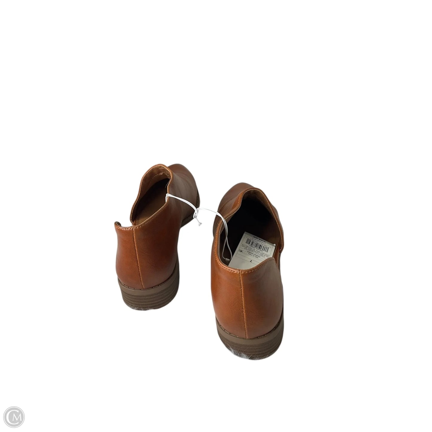Shoes Flats By Universal Thread In Brown, Size: 7