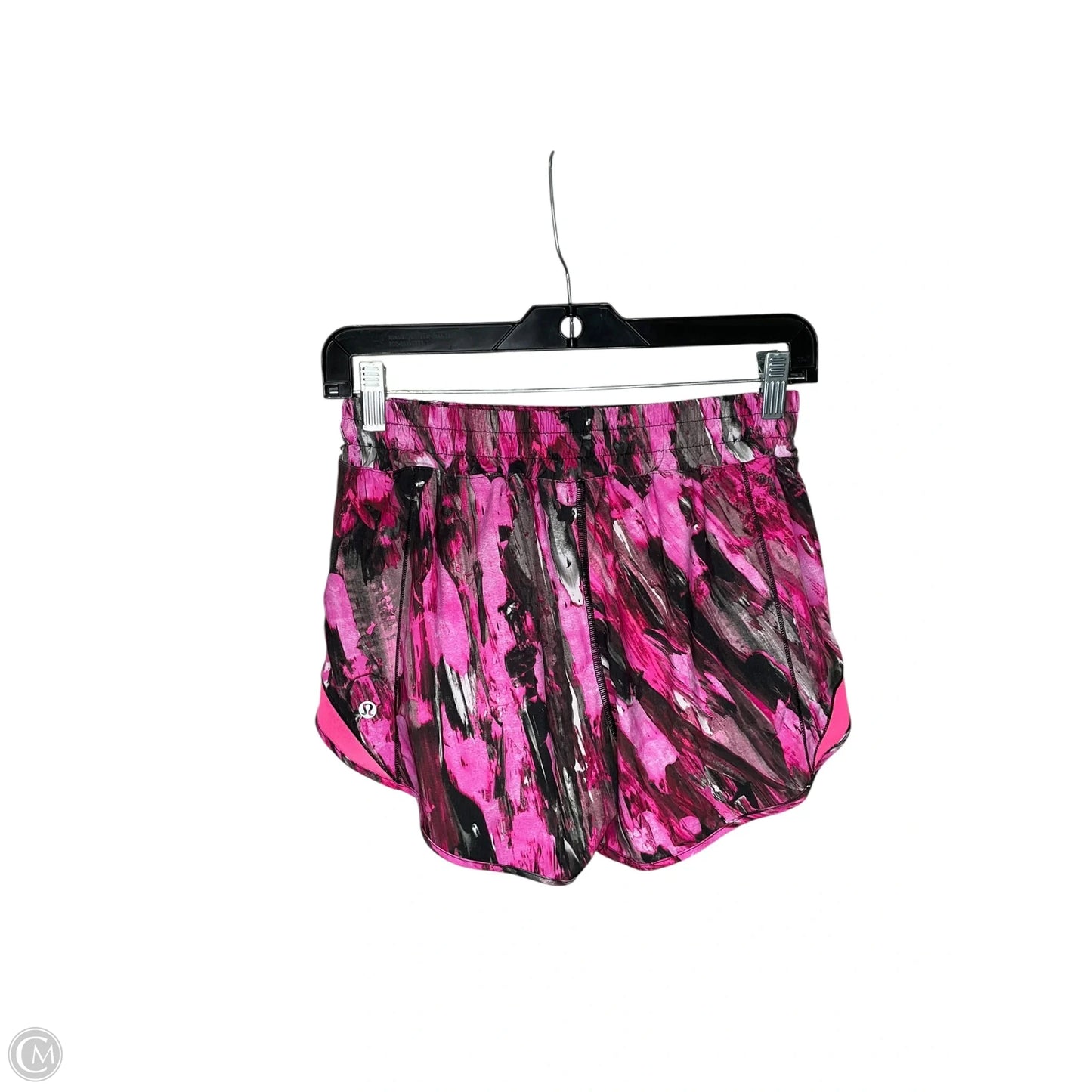 Athletic Shorts By Lululemon In Pink, Size: 6