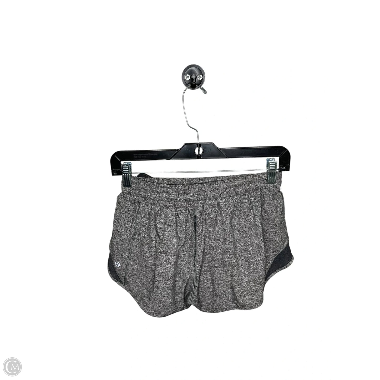 Athletic Shorts By Lululemon In Grey, Size: 6