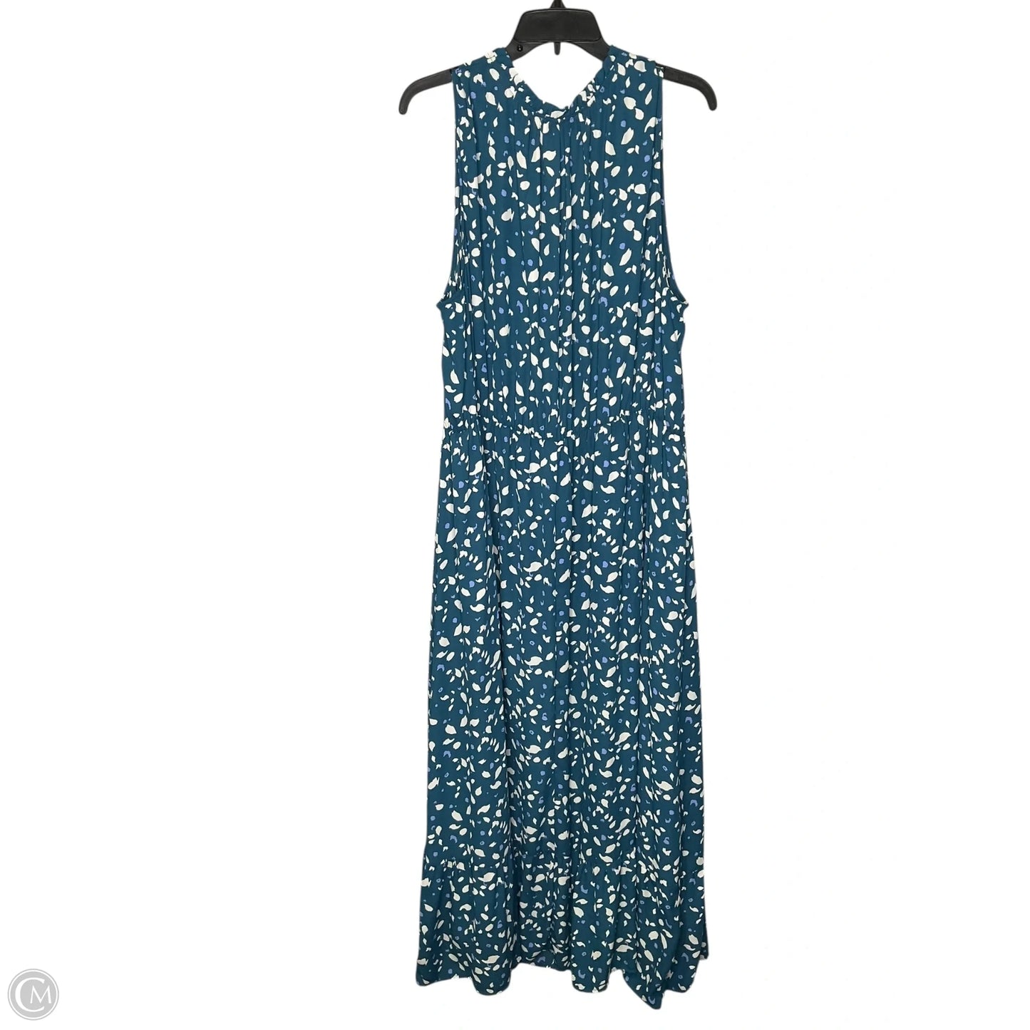 Dress Casual Maxi By Clothes Mentor In Blue, Size: 3x