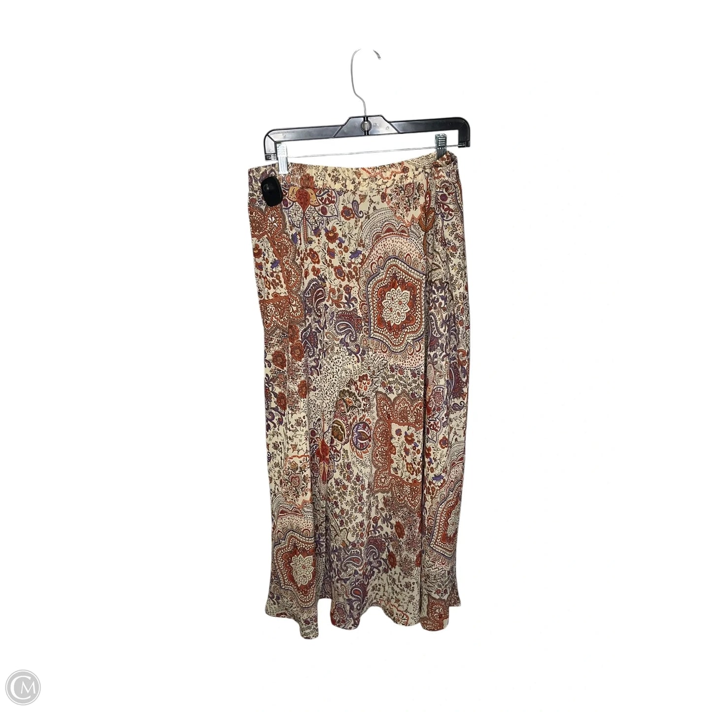 Skirt Maxi By Clothes Mentor In Brown, Size: 2x