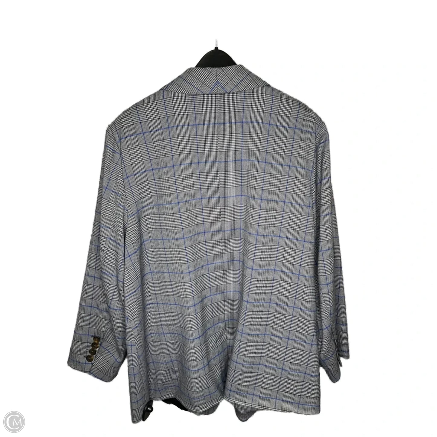 Blazer By Popsugar In Grey, Size: 2x