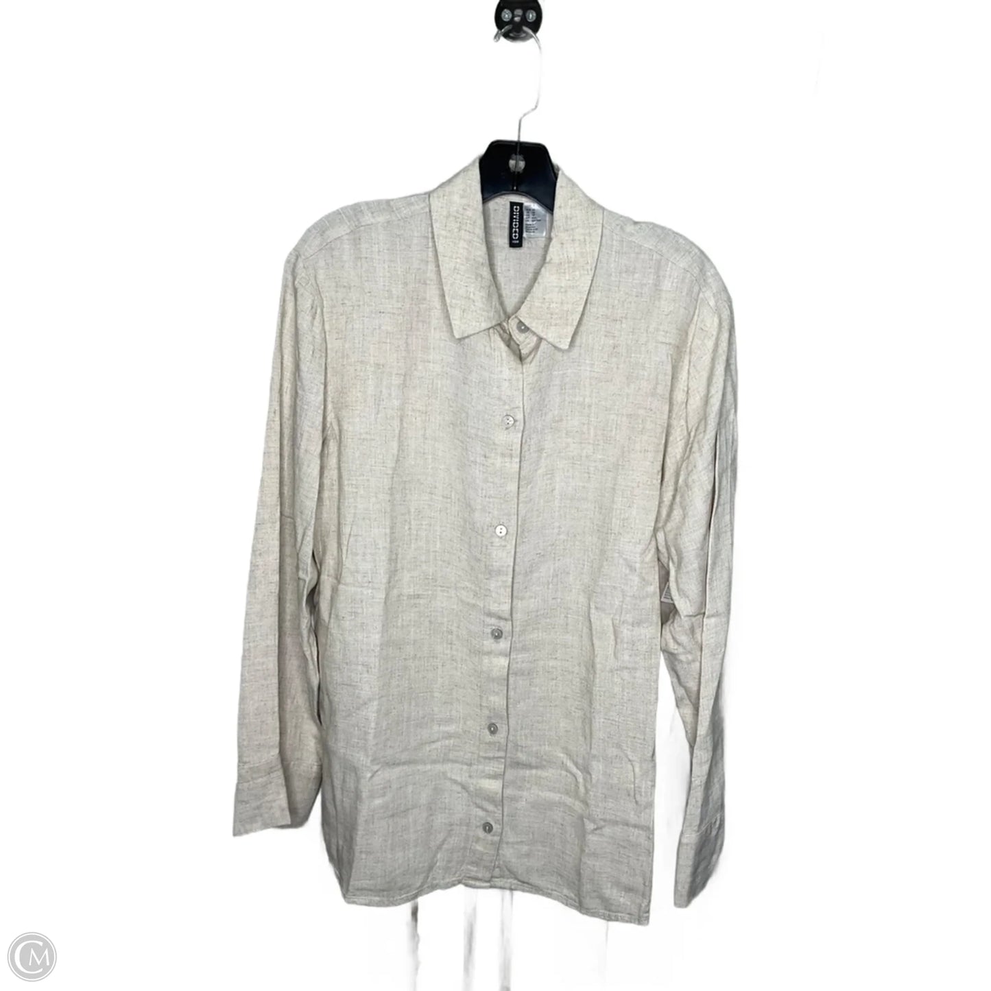 Top Long Sleeve By Divided In Cream, Size: Xs