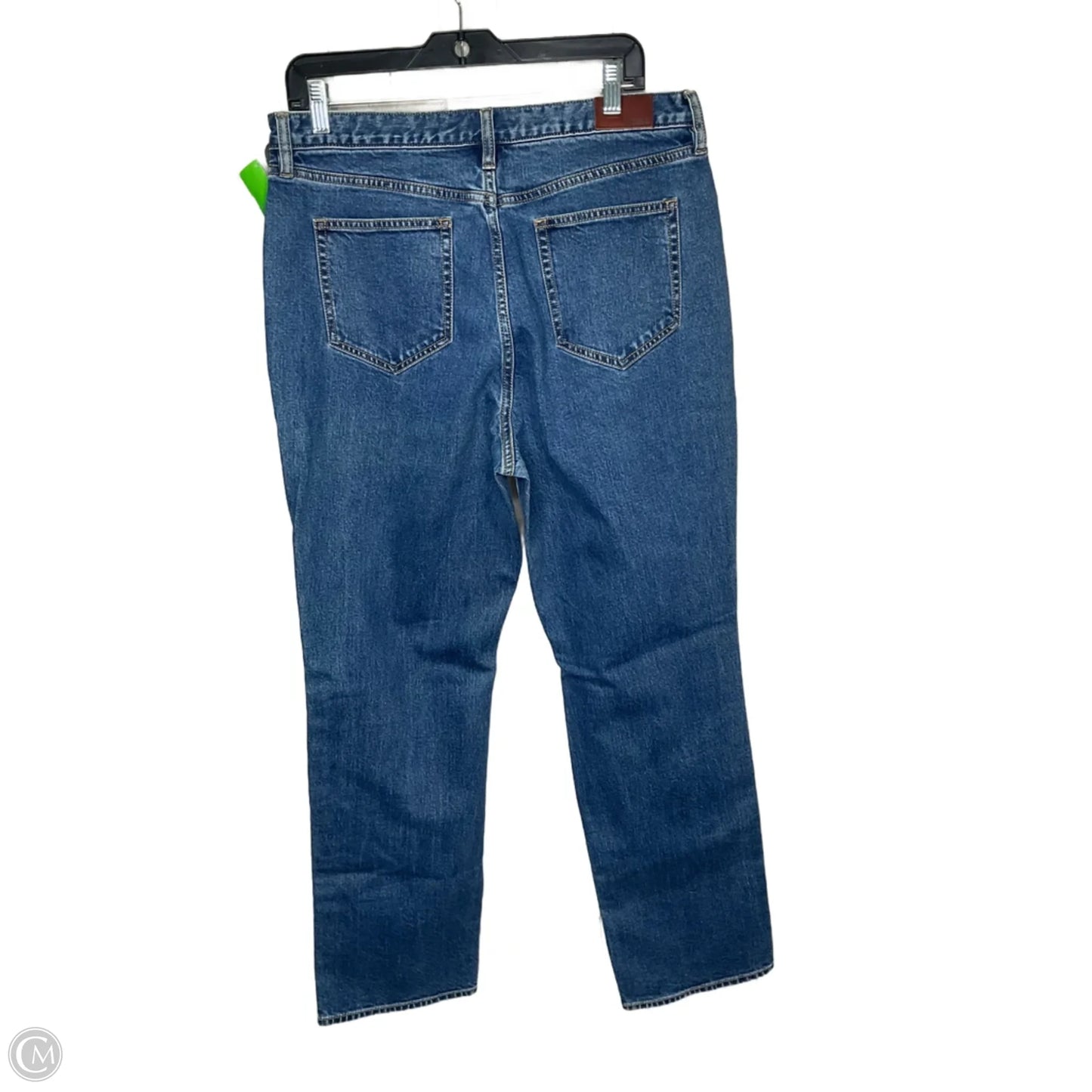 Jeans Wide Leg By Lands End In Blue Denim, Size: 14