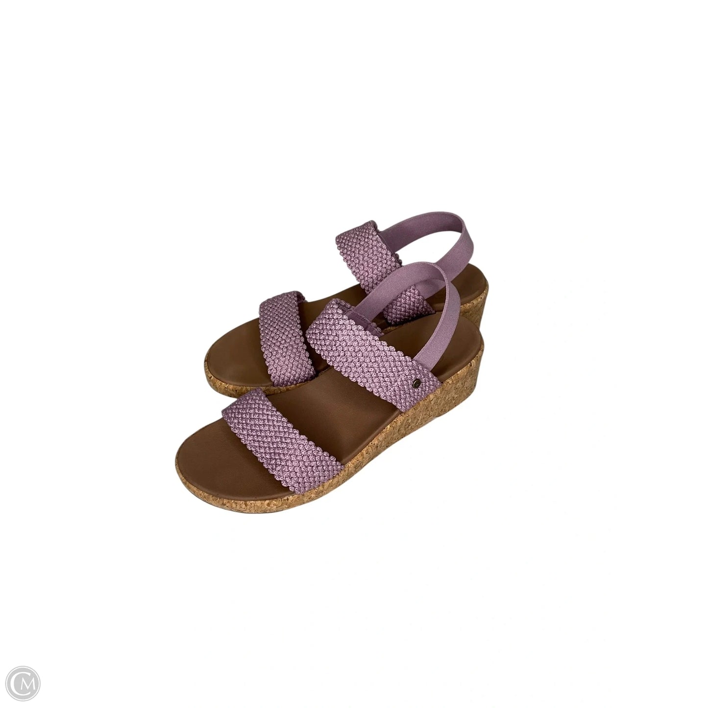Shoes Heels Block By Skechers In Purple, Size: 11