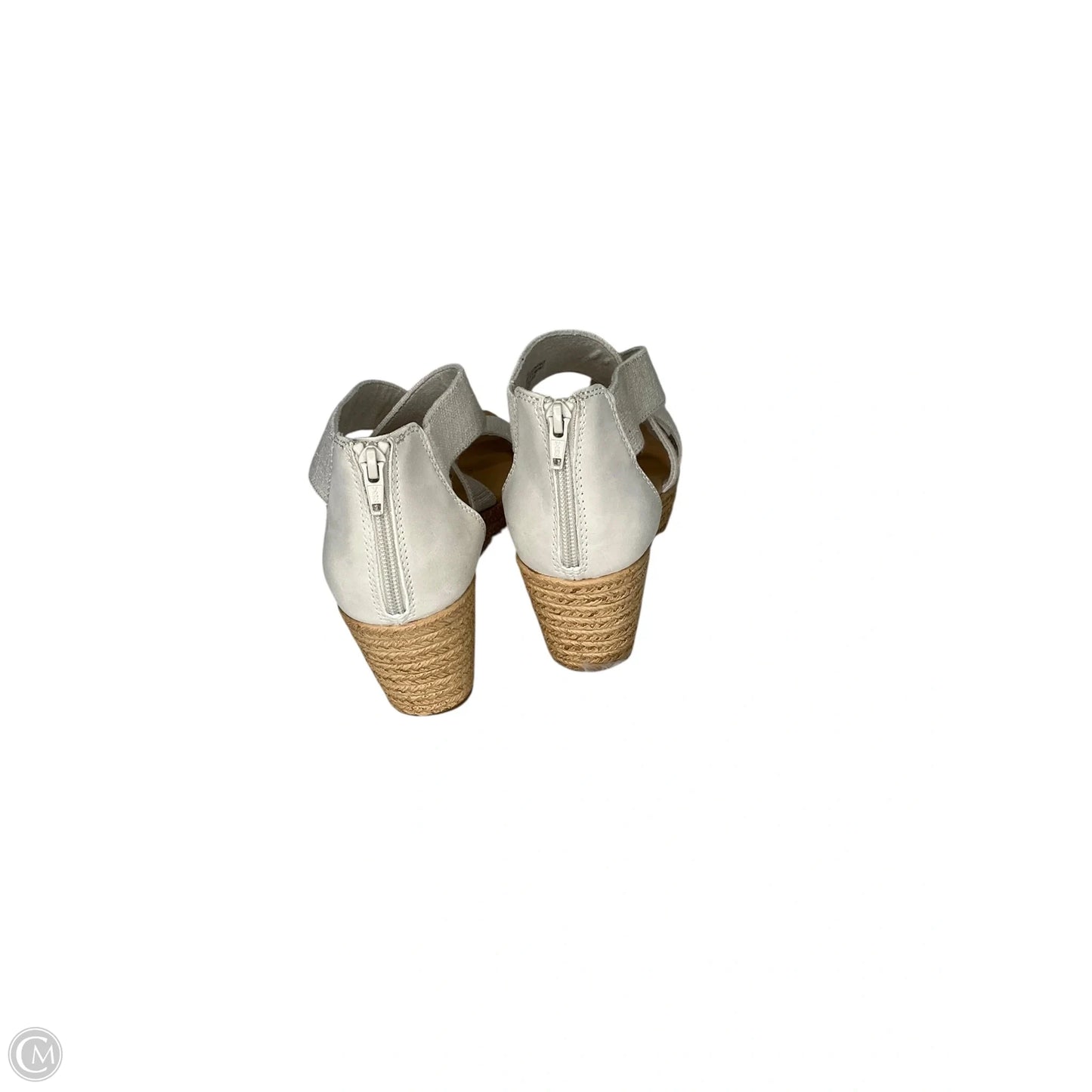 Shoes Heels Block By Clothes Mentor In Cream, Size: 11