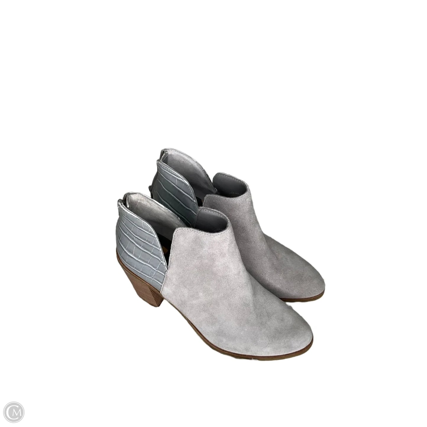 Boots Ankle Heels By Dolce Vita In Grey, Size: 10