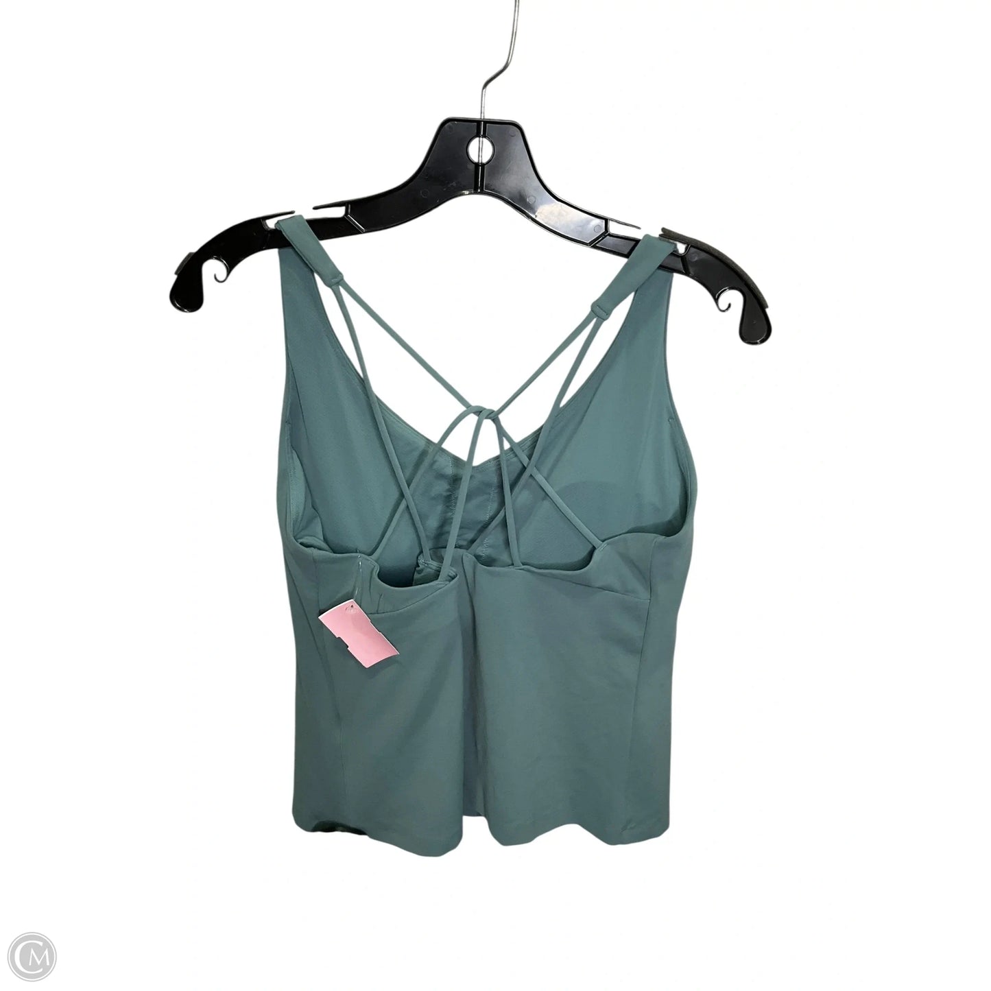 Athletic Top Short Sleeve By Athleta In Green, Size: Xl