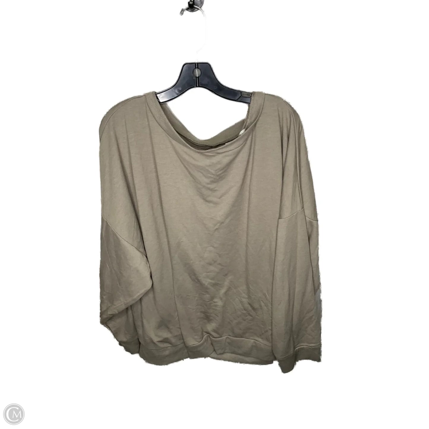 Top Long Sleeve By The Sweatshirt Project In Brown, Size: 3x