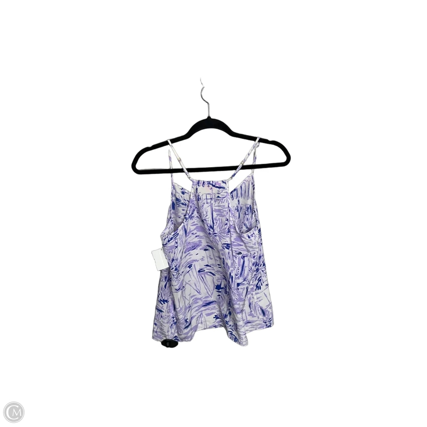 Top Sleeveless Designer By Lilly Pulitzer In Purple, Size: M