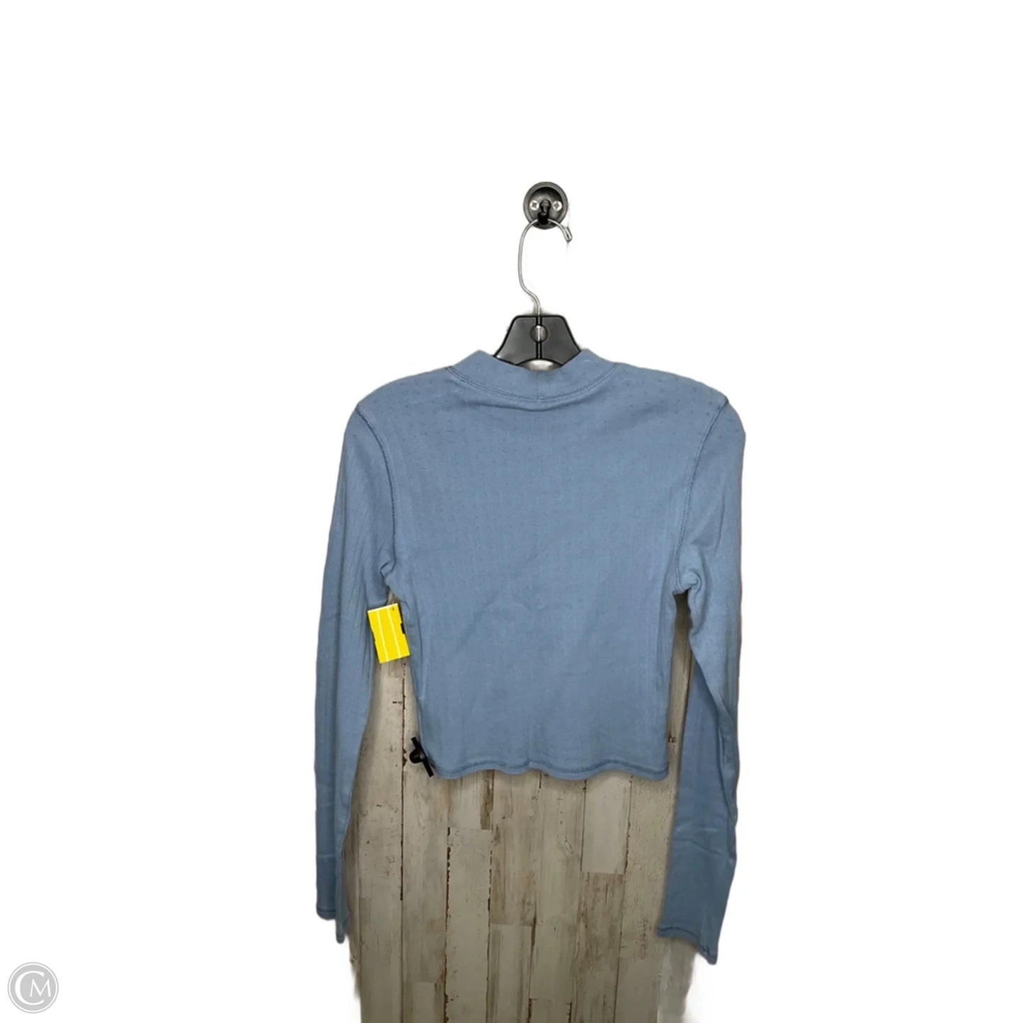 Top Long Sleeve By American Eagle In Blue, Size: M
