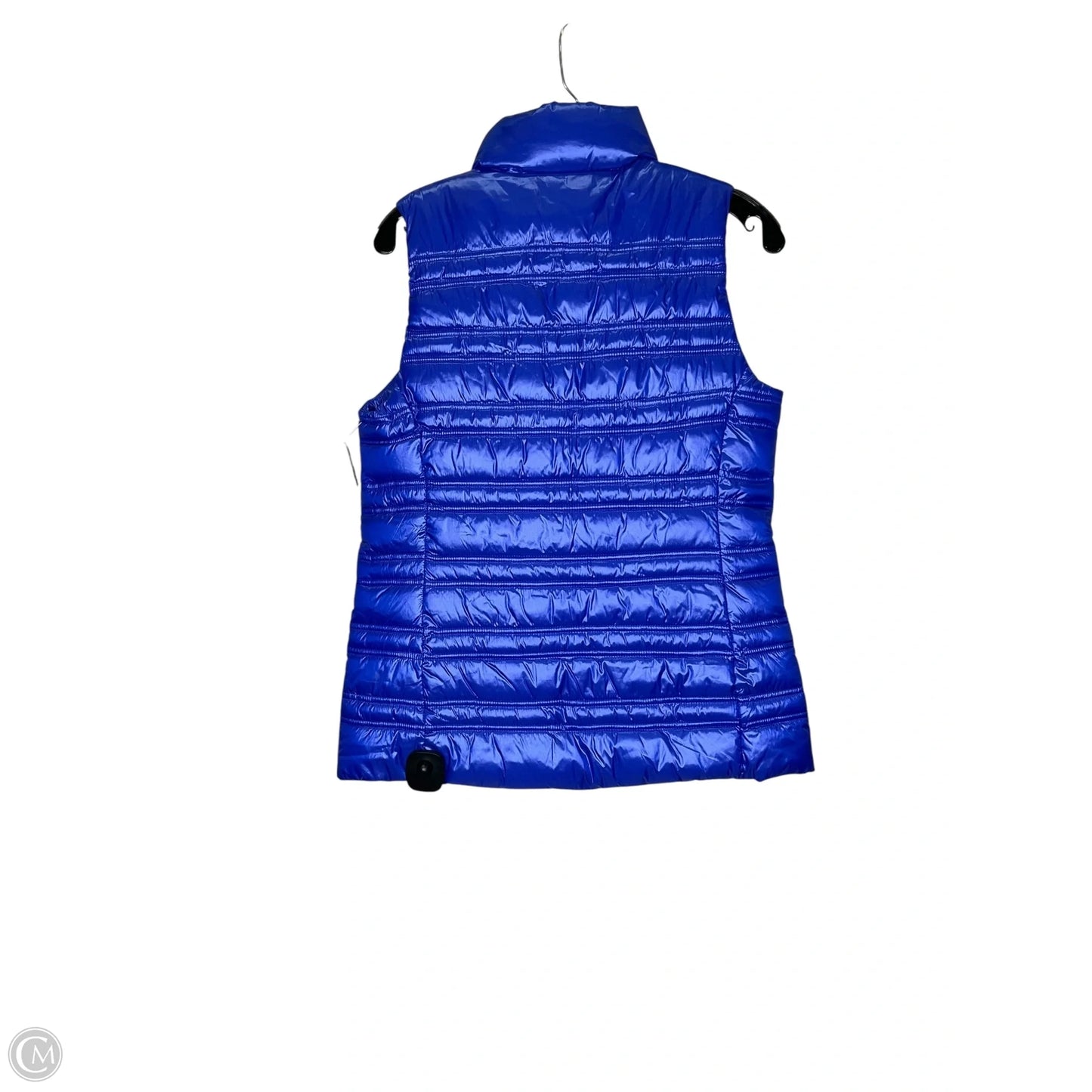 Vest Puffer & Quilted By Dkny In Blue, Size: S
