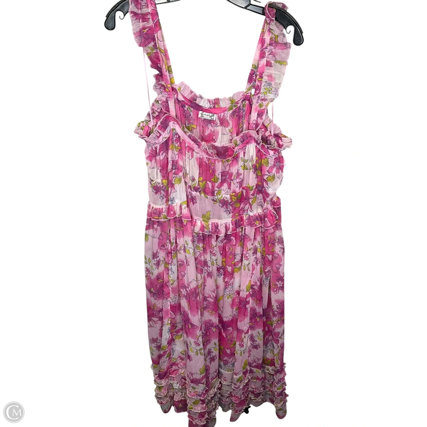 Dress Casual Midi By Free People In Pink, Size: M