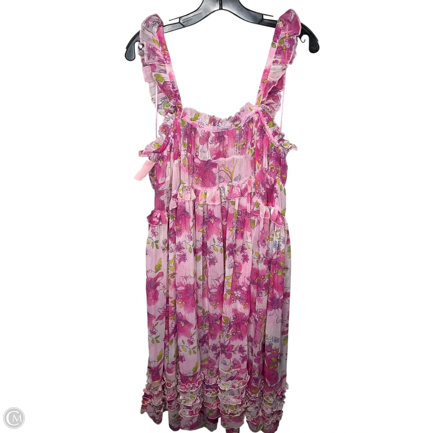 Dress Casual Midi By Free People In Pink, Size: M